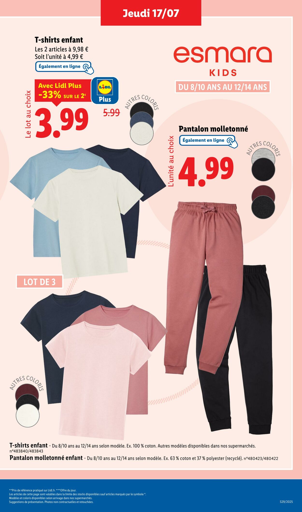 Catalogue Lidl 17.07.2025 - 21.07.2025