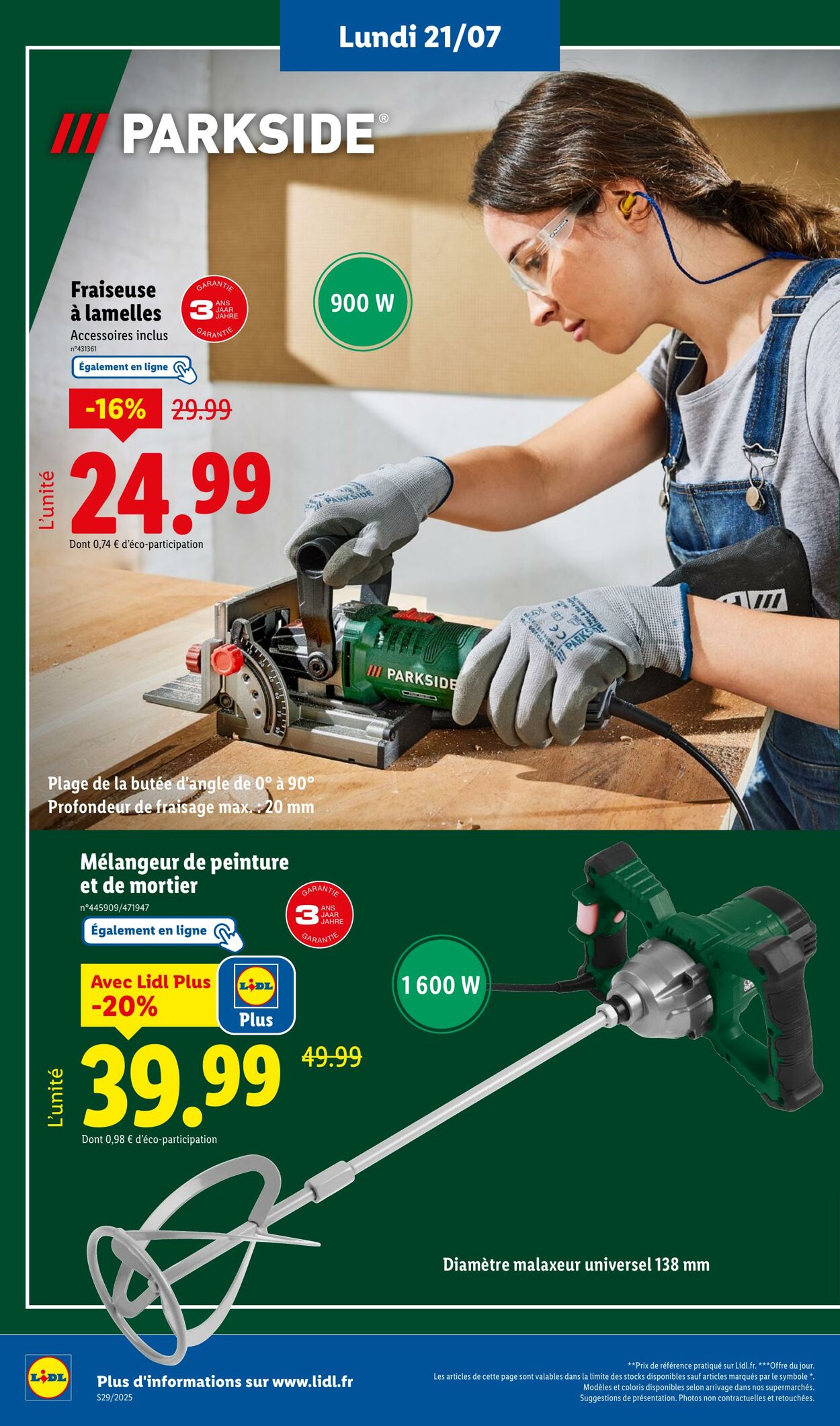 Catalogue Lidl 17.07.2025 - 21.07.2025