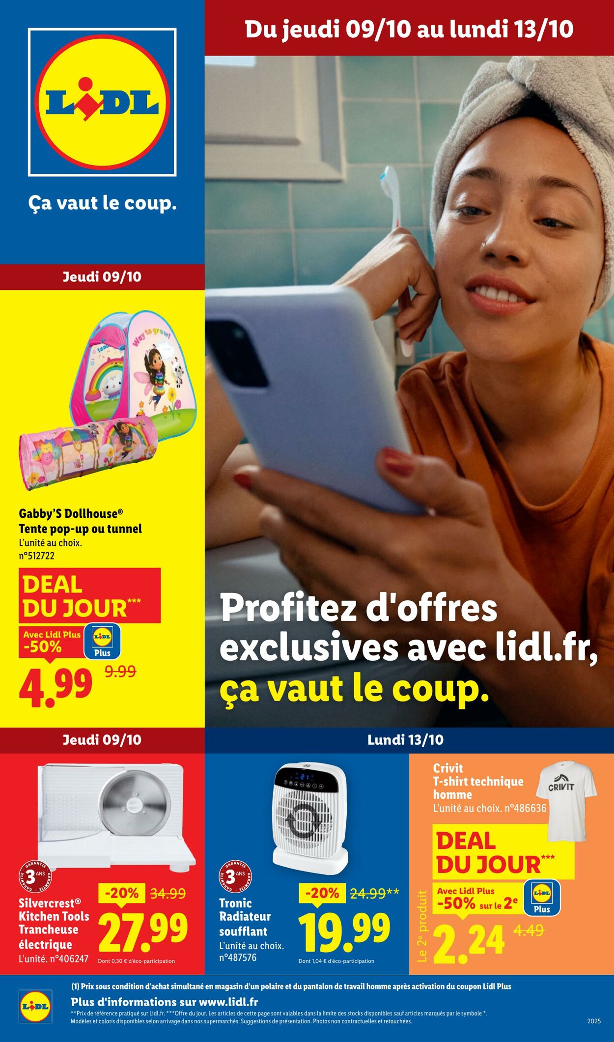 Catalogue Lidl 09.10.2025 - 13.10.2025