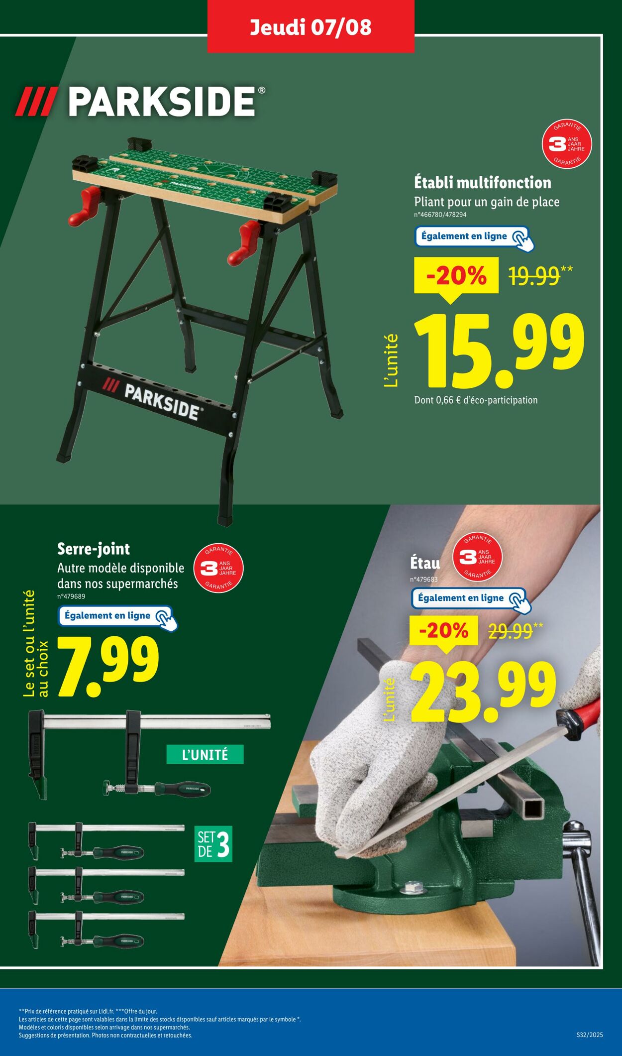 Catalogue Lidl 07.08.2025 - 11.08.2025