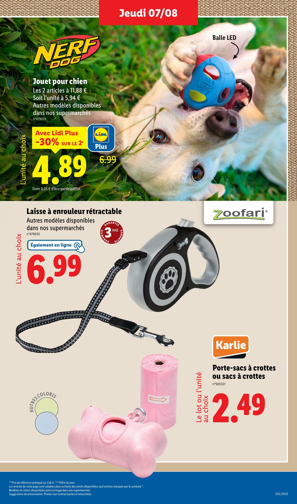 Catalogue Lidl 07.08.2025 - 11.08.2025
