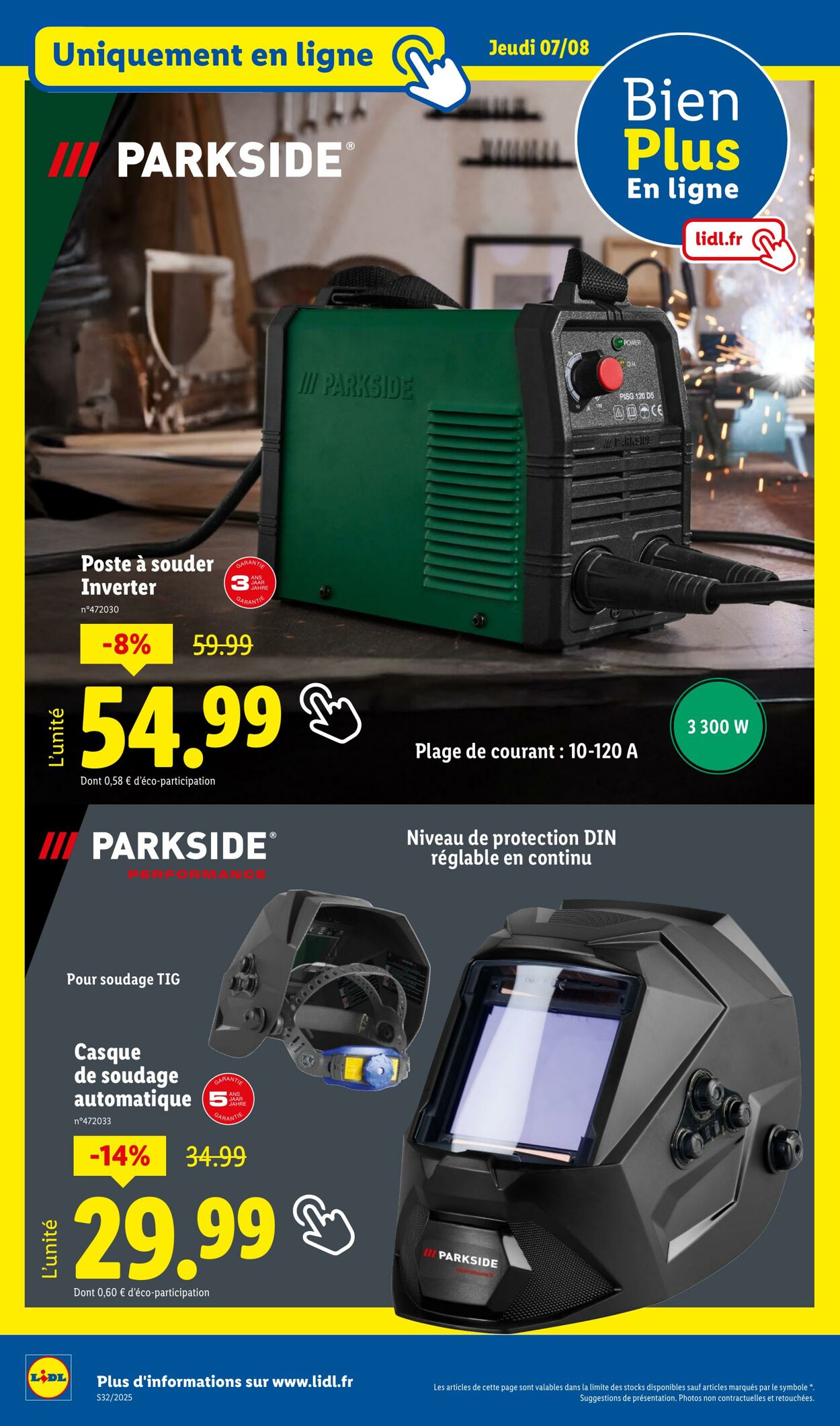 Catalogue Lidl 07.08.2025 - 11.08.2025