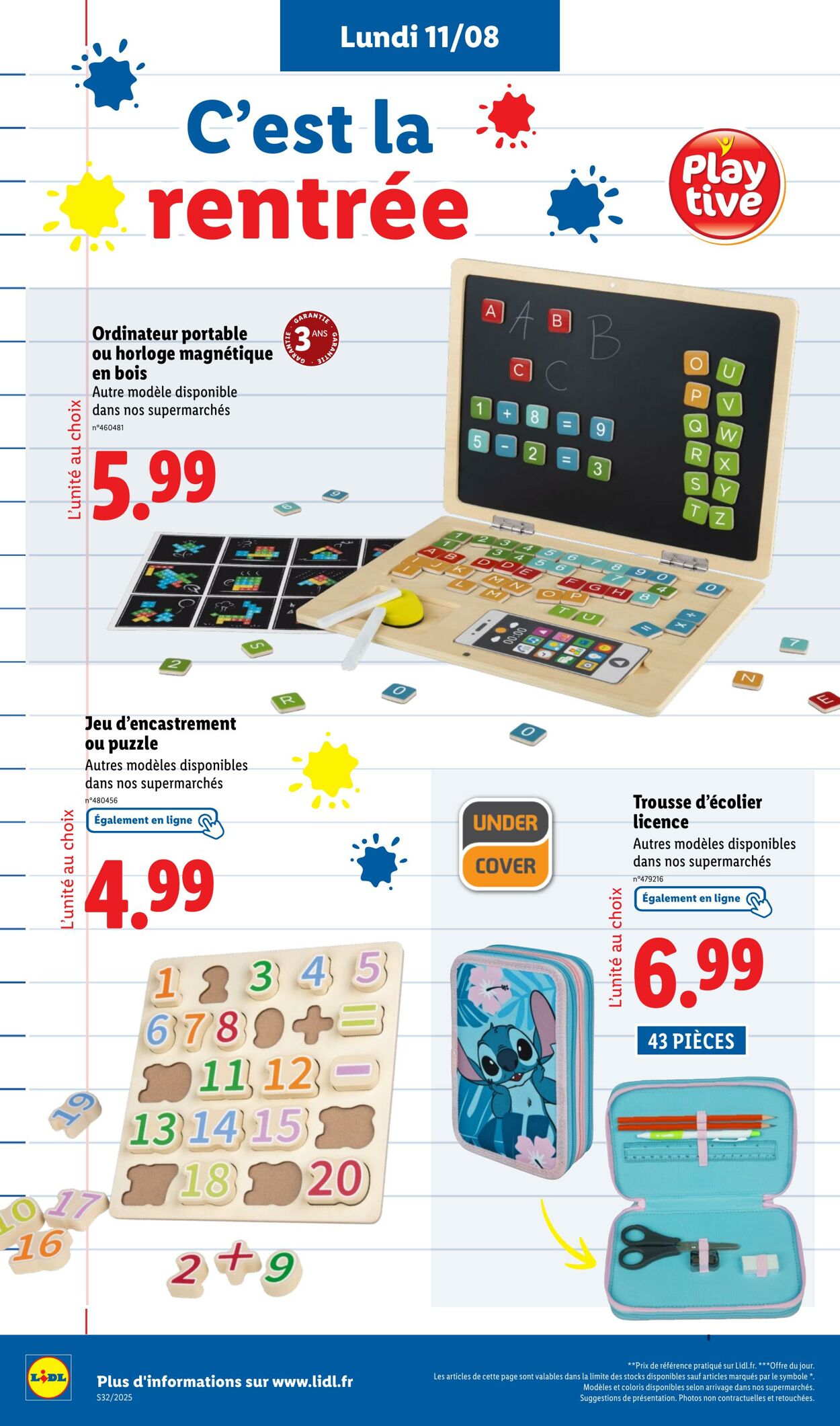 Catalogue Lidl 07.08.2025 - 11.08.2025