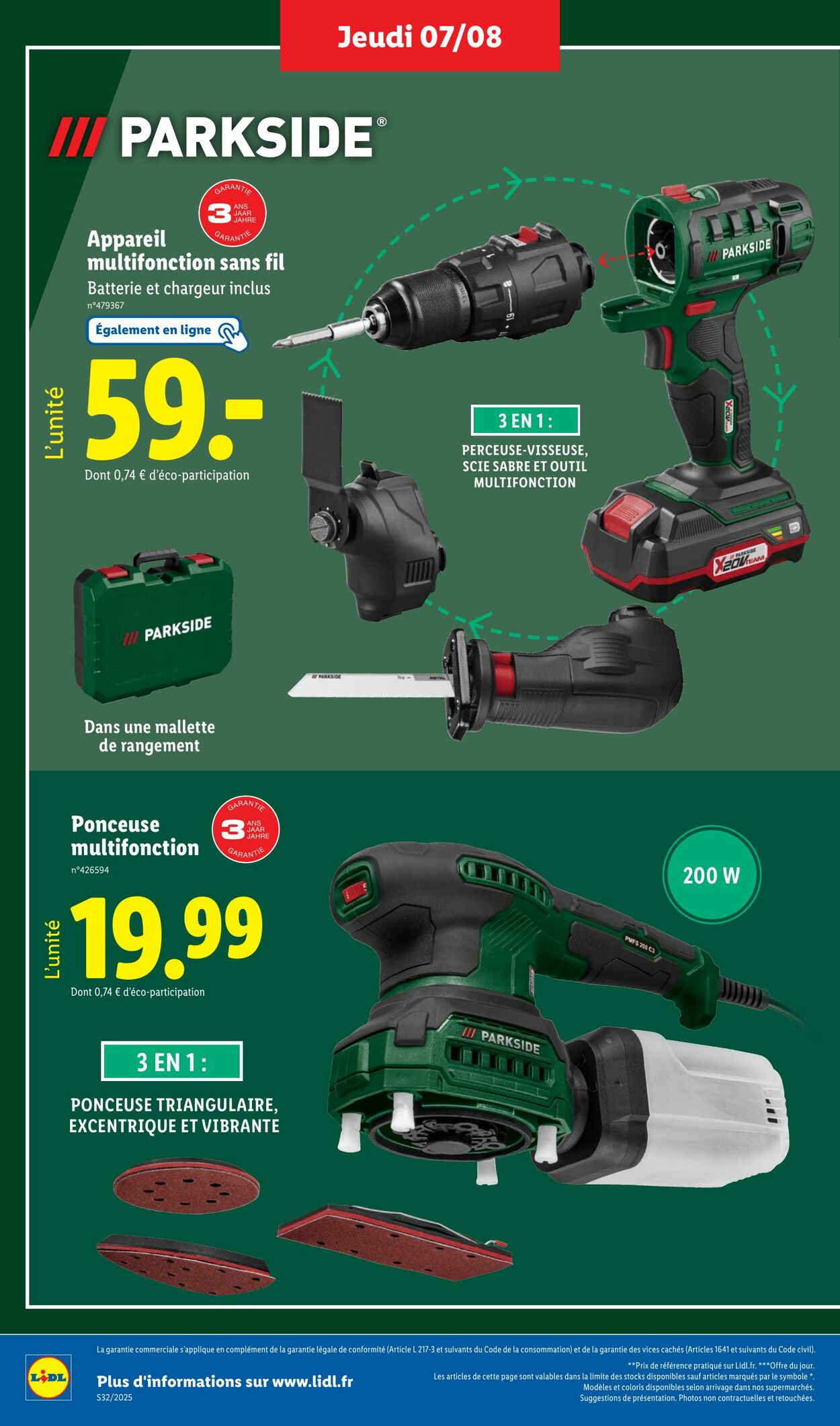 Catalogue Lidl 07.08.2025 - 11.08.2025