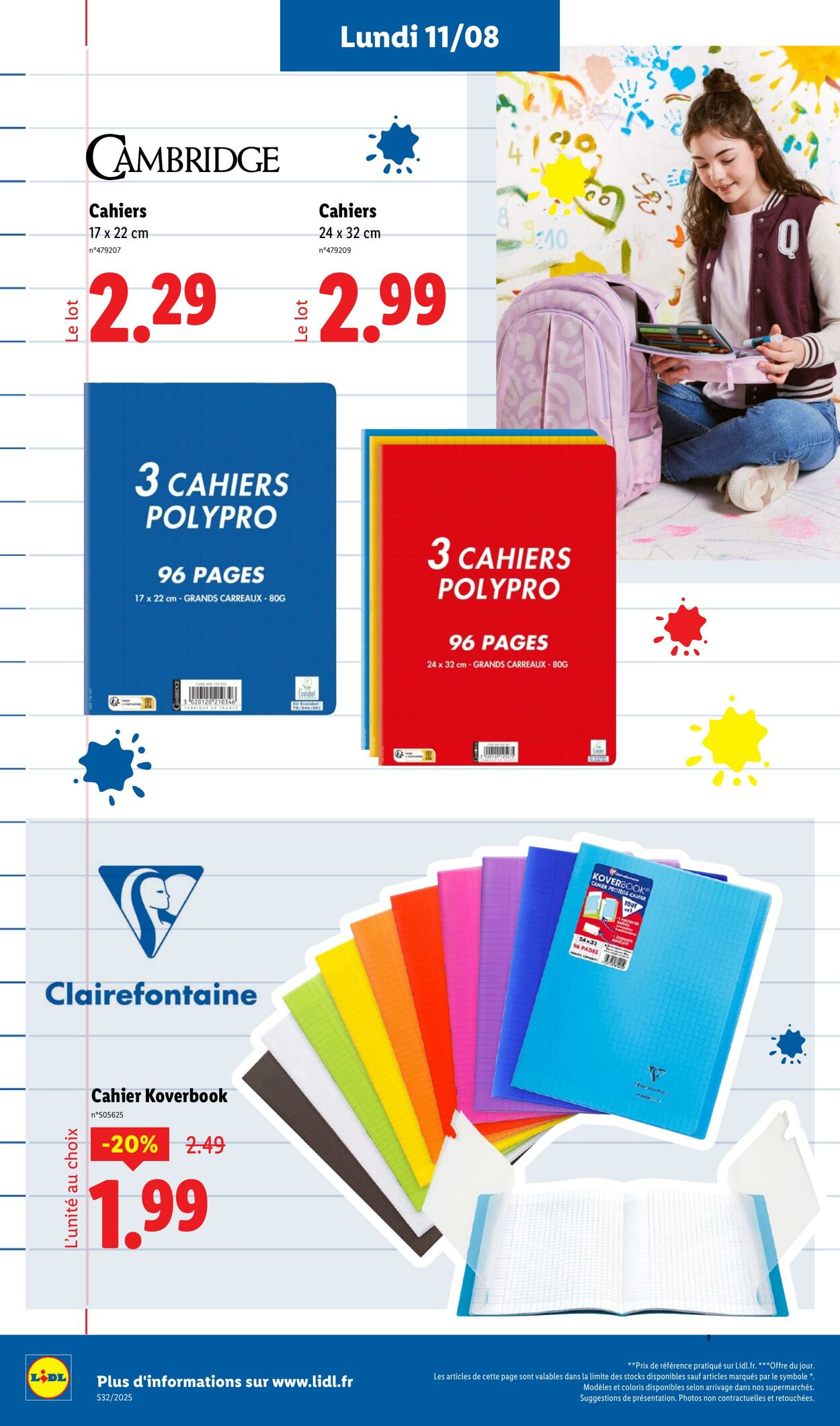 Catalogue Lidl 07.08.2025 - 11.08.2025
