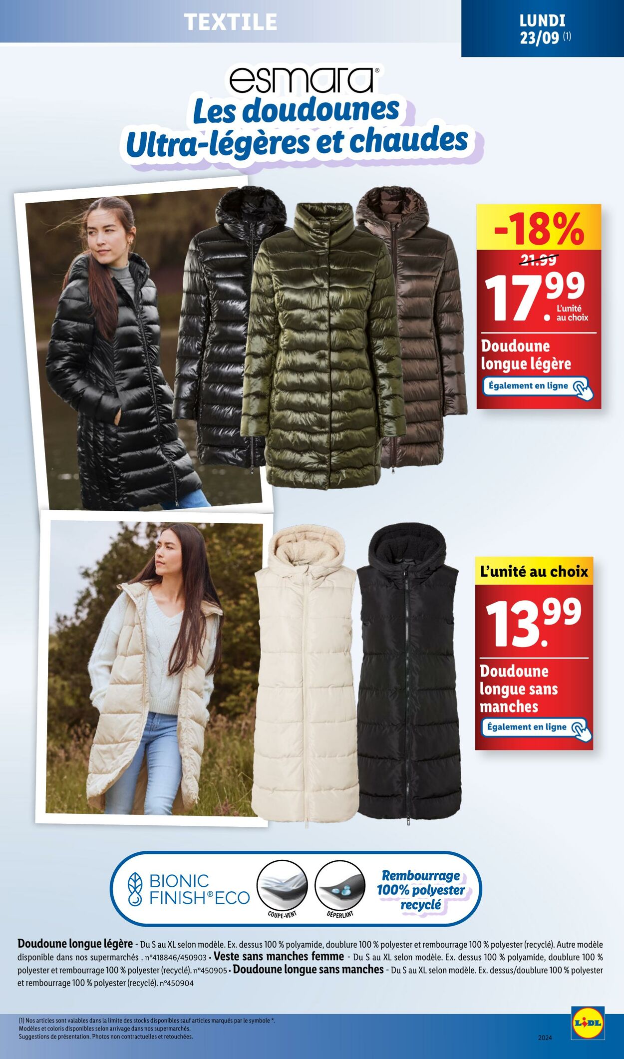 Catalogue Lidl 23.09.2024 - 26.09.2024