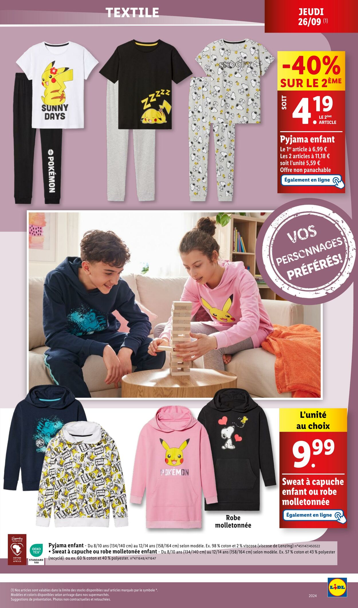 Catalogue Lidl 23.09.2024 - 26.09.2024