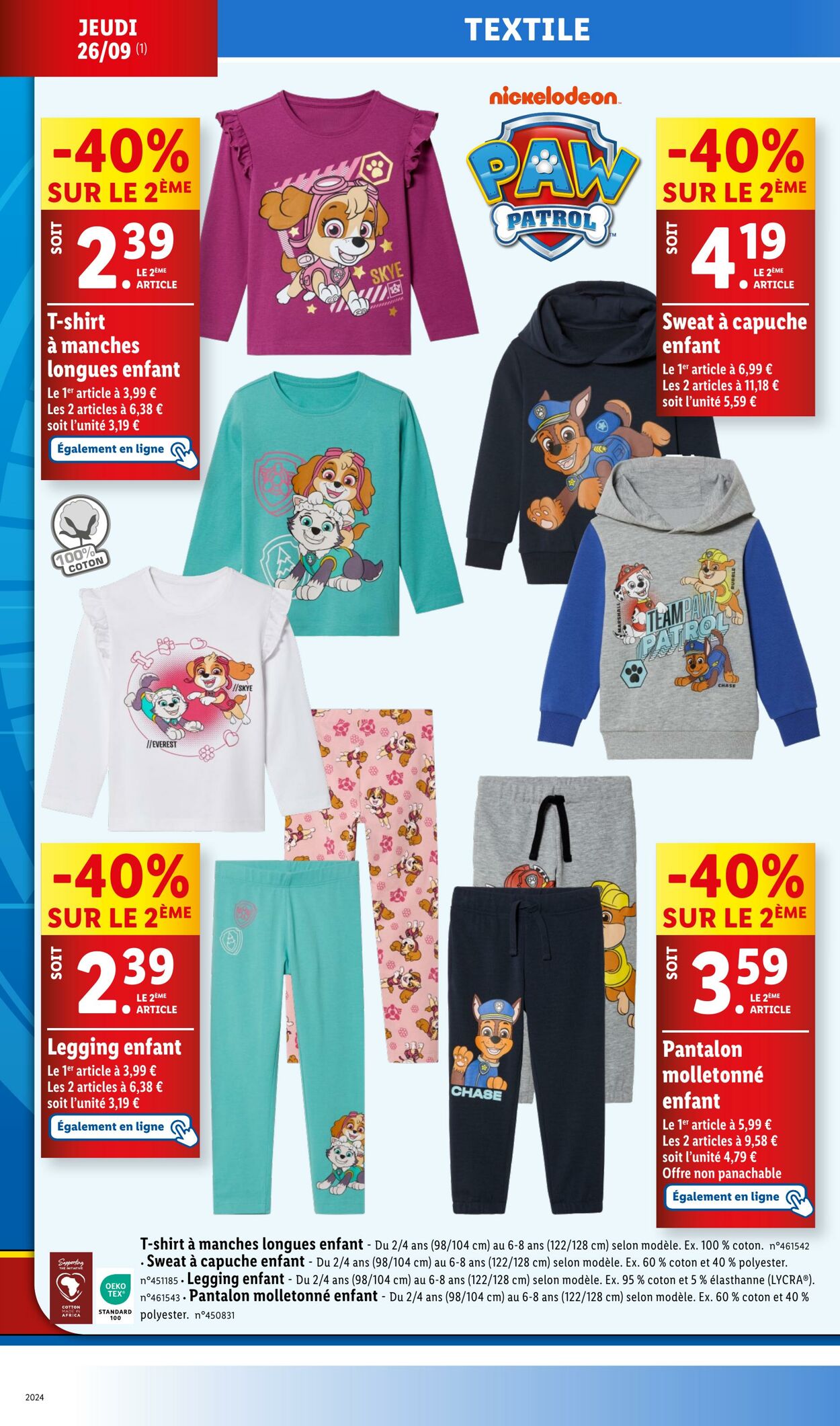 Catalogue Lidl 23.09.2024 - 26.09.2024