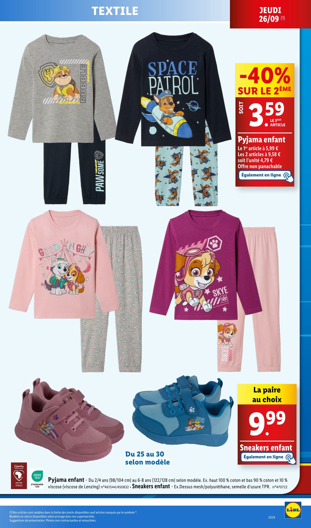 Catalogue Lidl 23.09.2024 - 26.09.2024