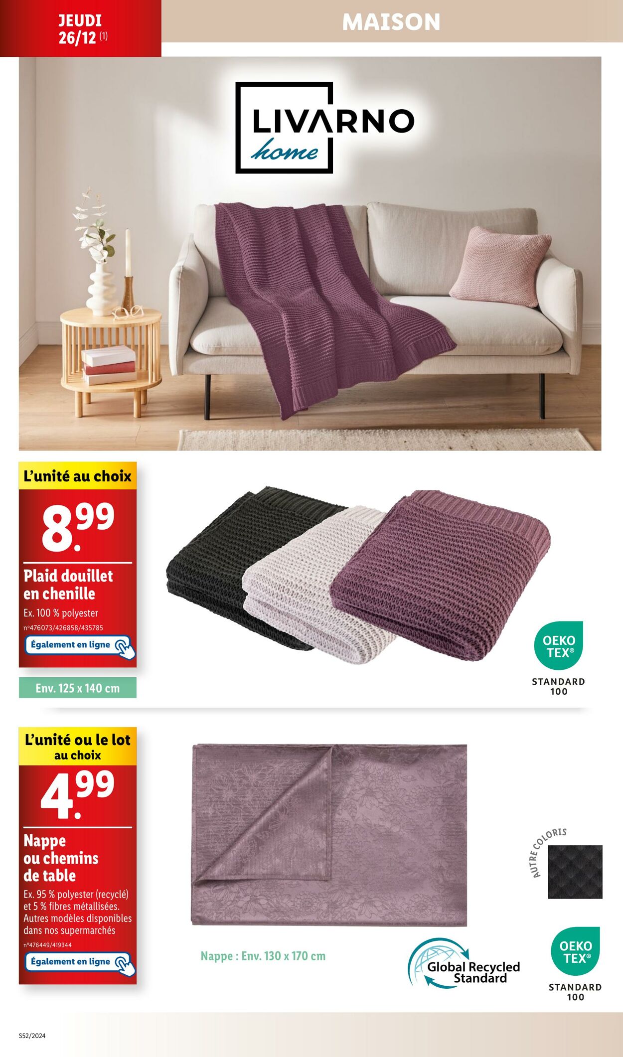 Catalogue Lidl 26.12.2024 - 30.12.2024