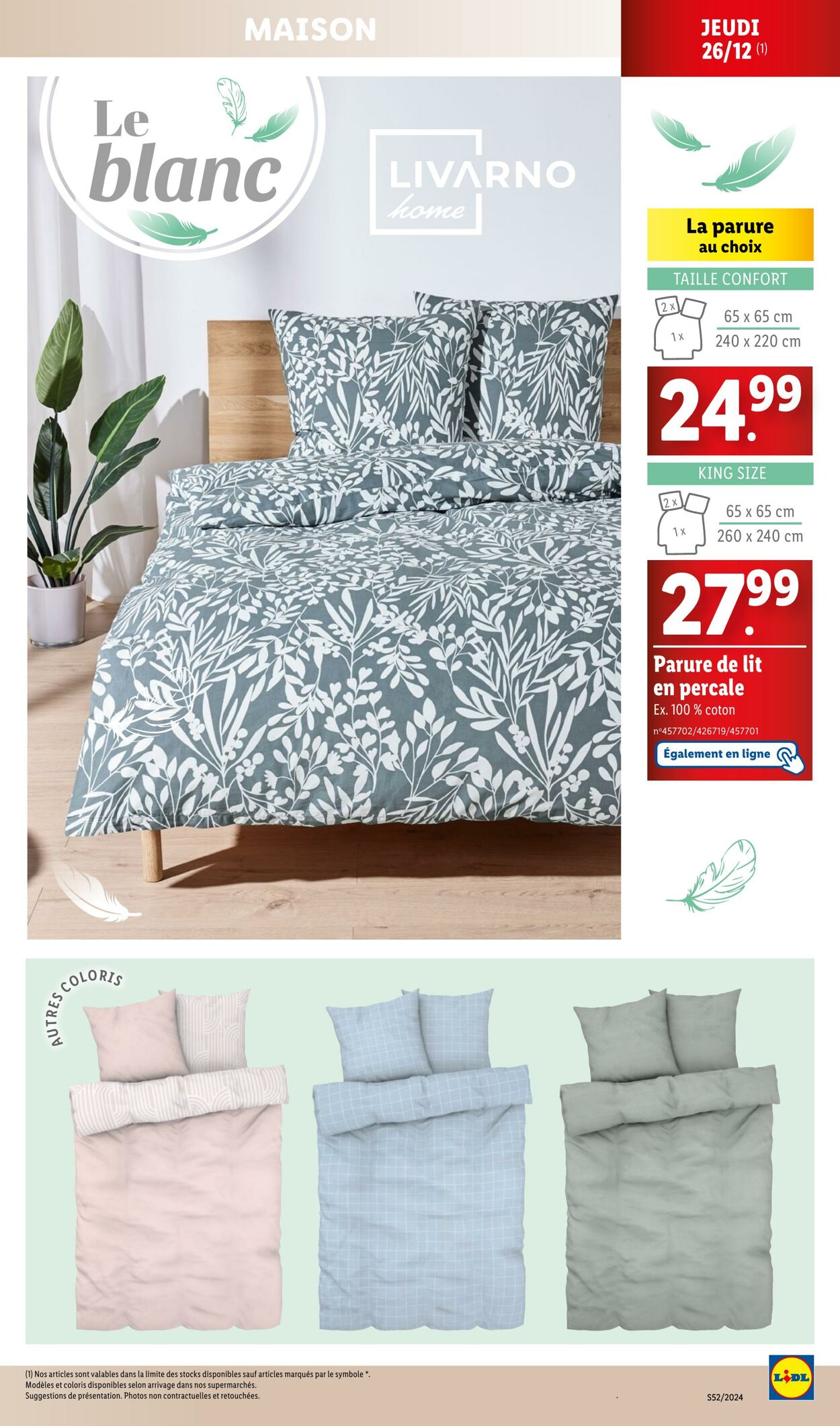 Catalogue Lidl 26.12.2024 - 30.12.2024