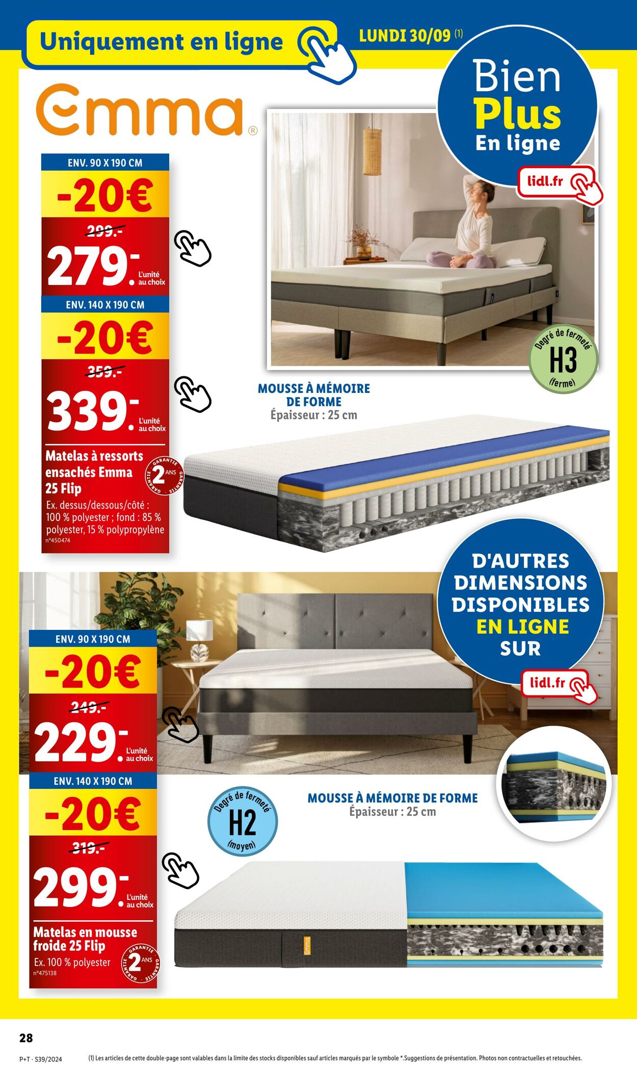 Catalogue Lidl 26.09.2024 - 30.09.2024