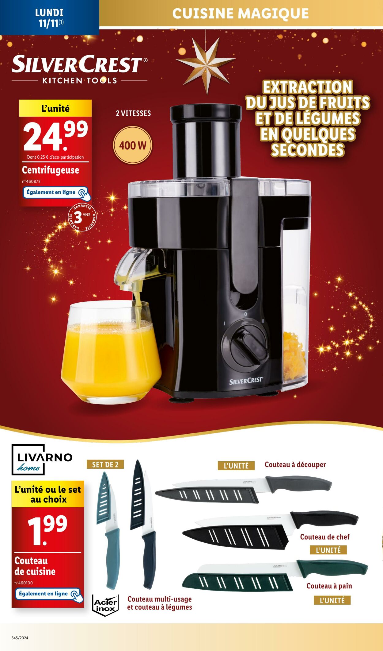 Catalogue Lidl 07.11.2024 - 11.11.2024