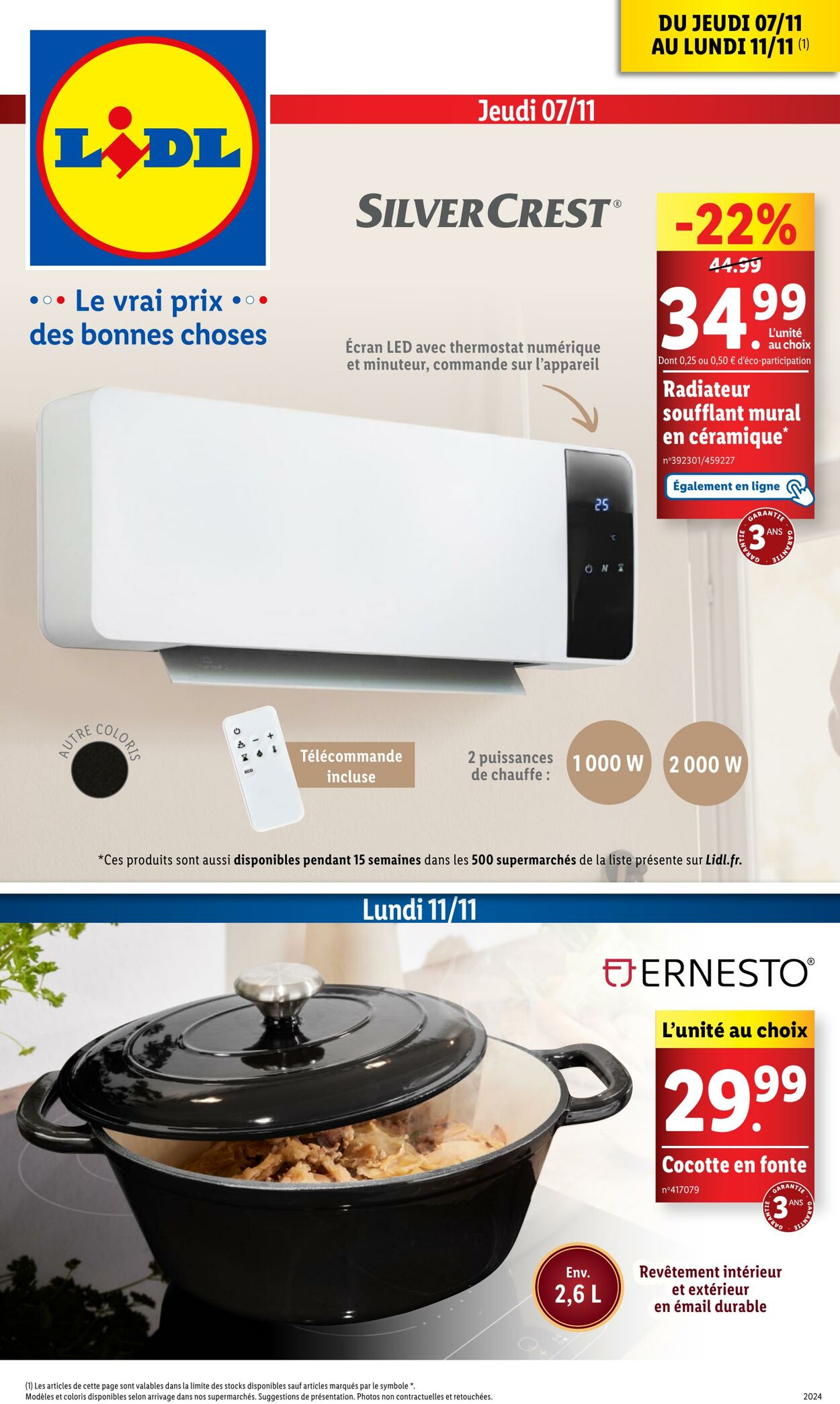 Catalogue Lidl 07.11.2024 - 11.11.2024