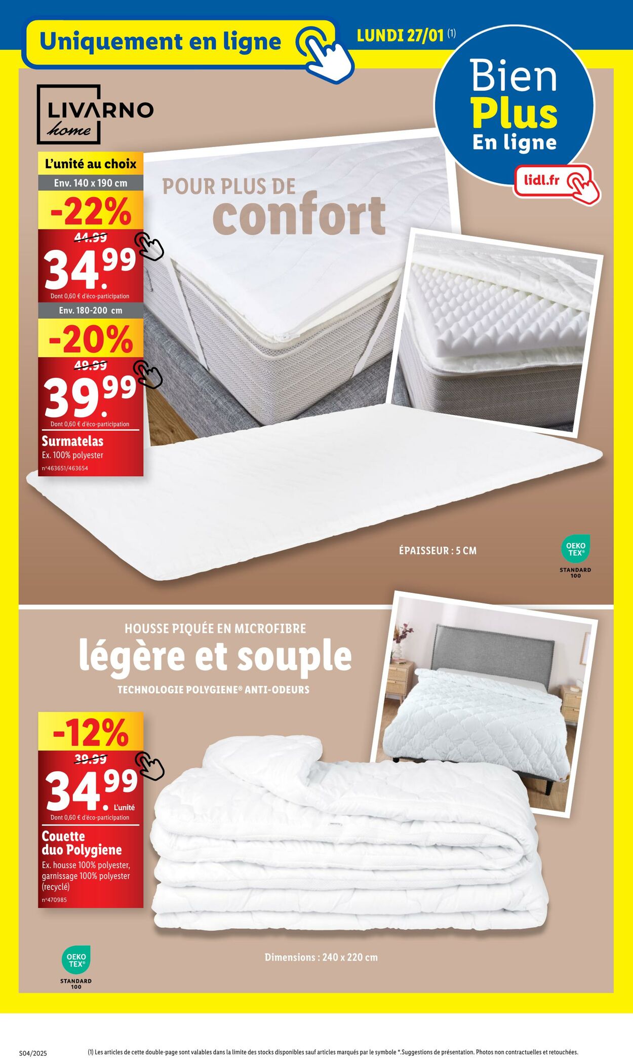 Catalogue Lidl 27.01.2025 - 30.01.2025