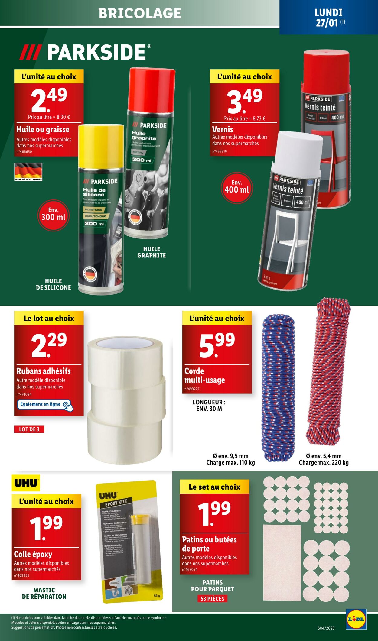 Catalogue Lidl 27.01.2025 - 30.01.2025