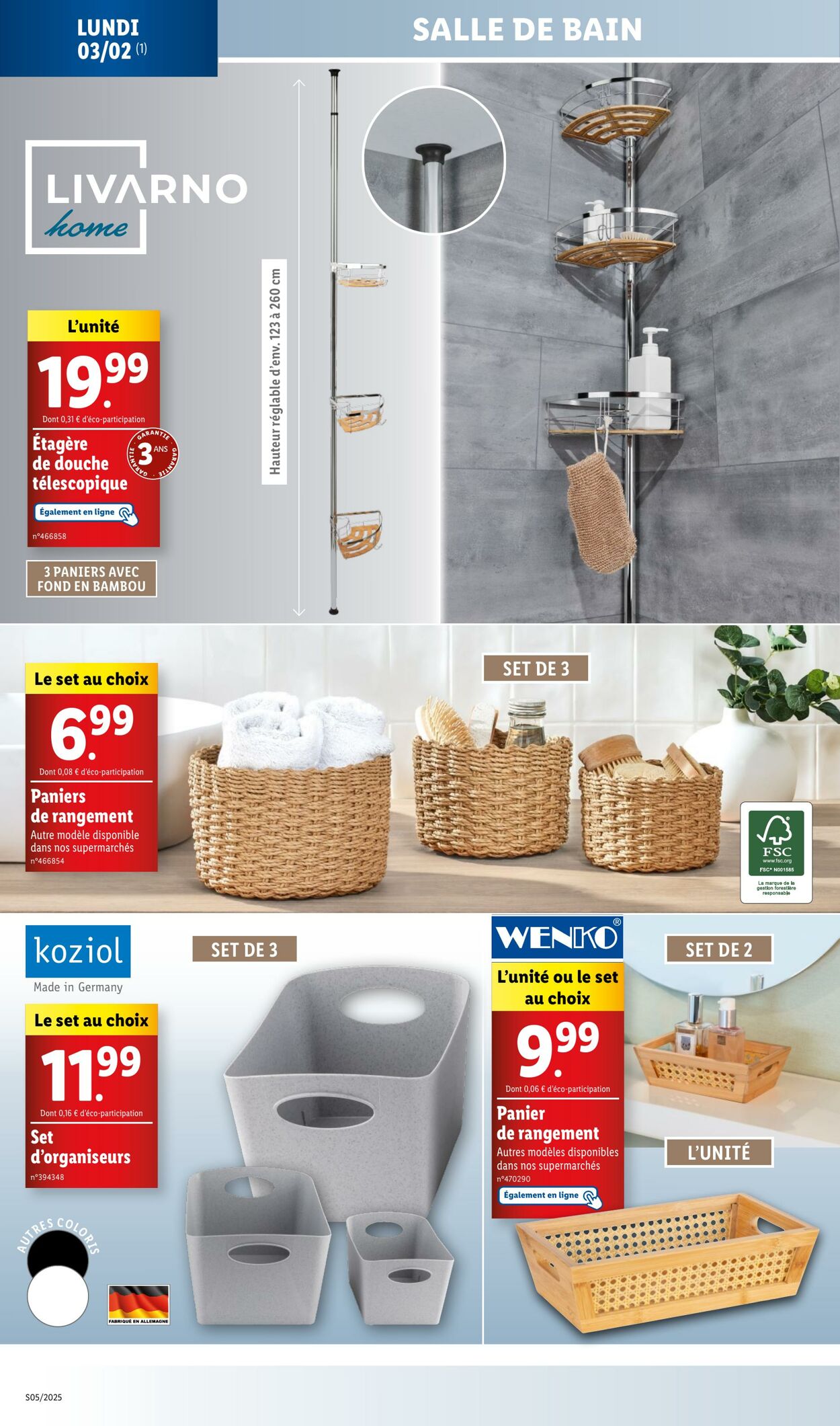 Catalogue Lidl 30.01.2025 - 03.02.2025