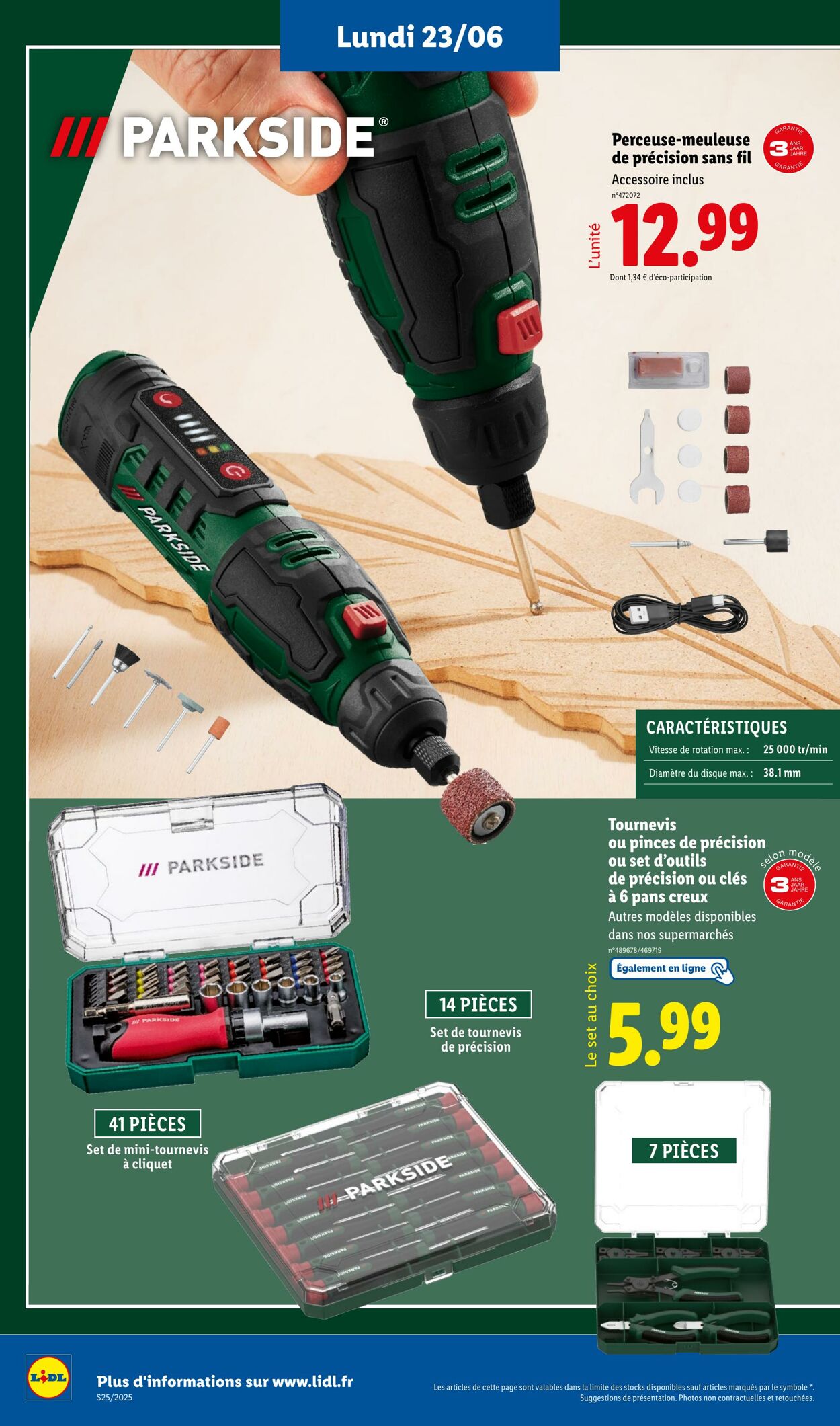Catalogue Lidl 19.06.2025 - 23.06.2025