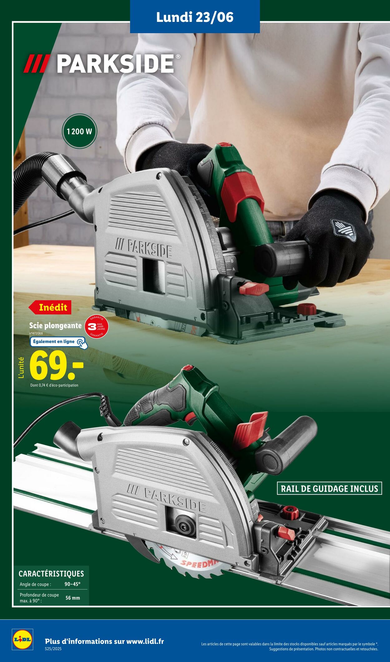 Catalogue Lidl 19.06.2025 - 23.06.2025