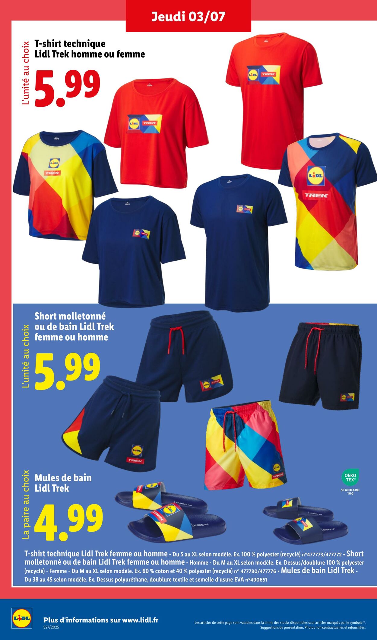 Catalogue Lidl 03.07.2025 - 07.07.2025