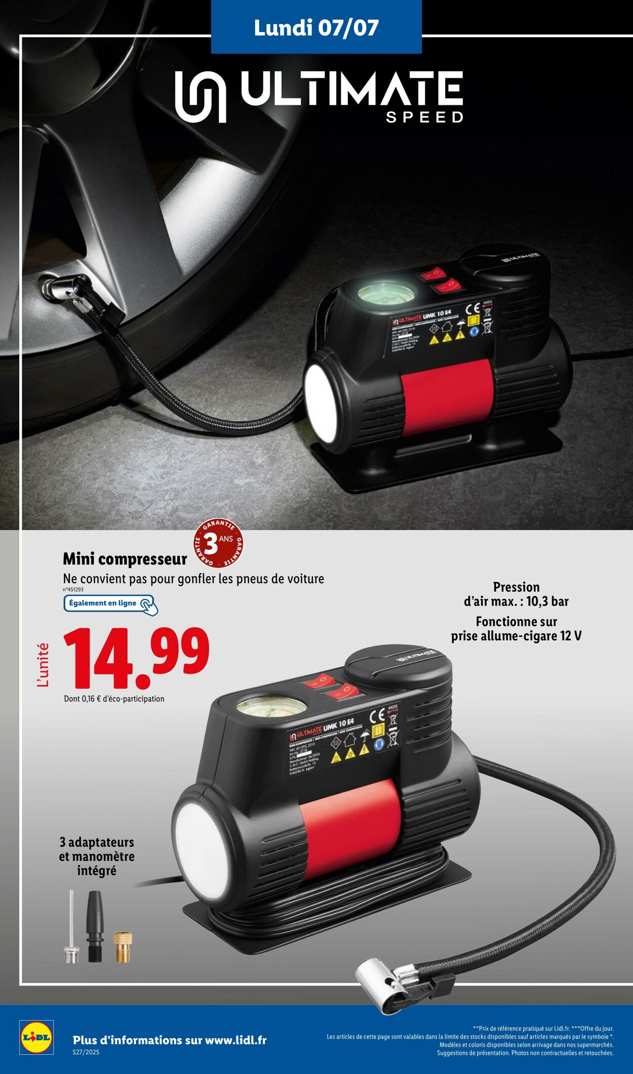 Catalogue Lidl 03.07.2025 - 07.07.2025