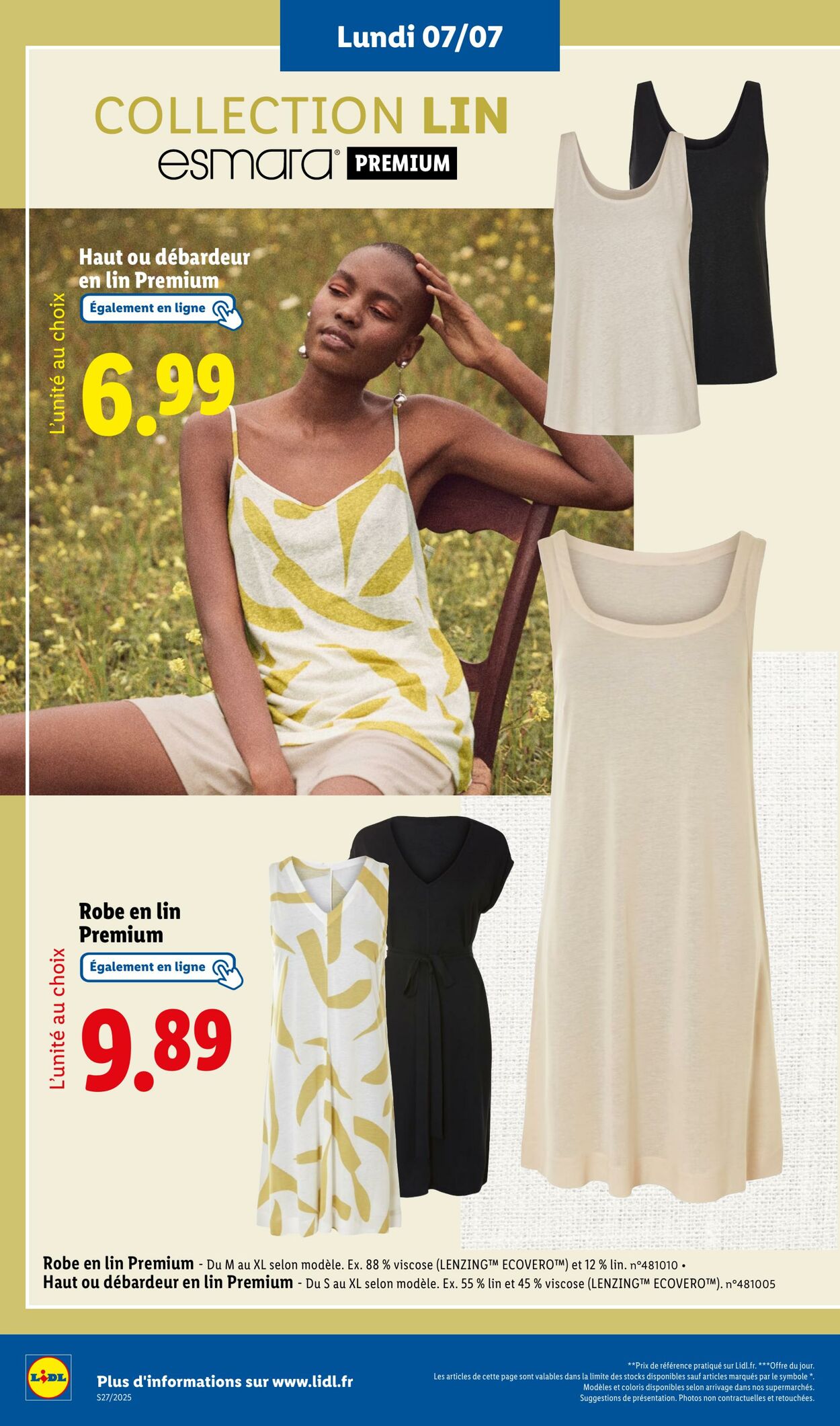 Catalogue Lidl 03.07.2025 - 07.07.2025
