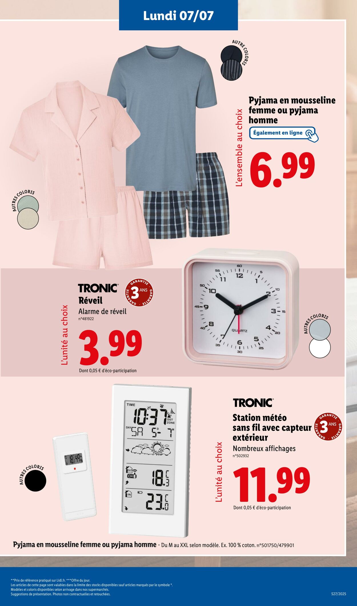 Catalogue Lidl 03.07.2025 - 07.07.2025