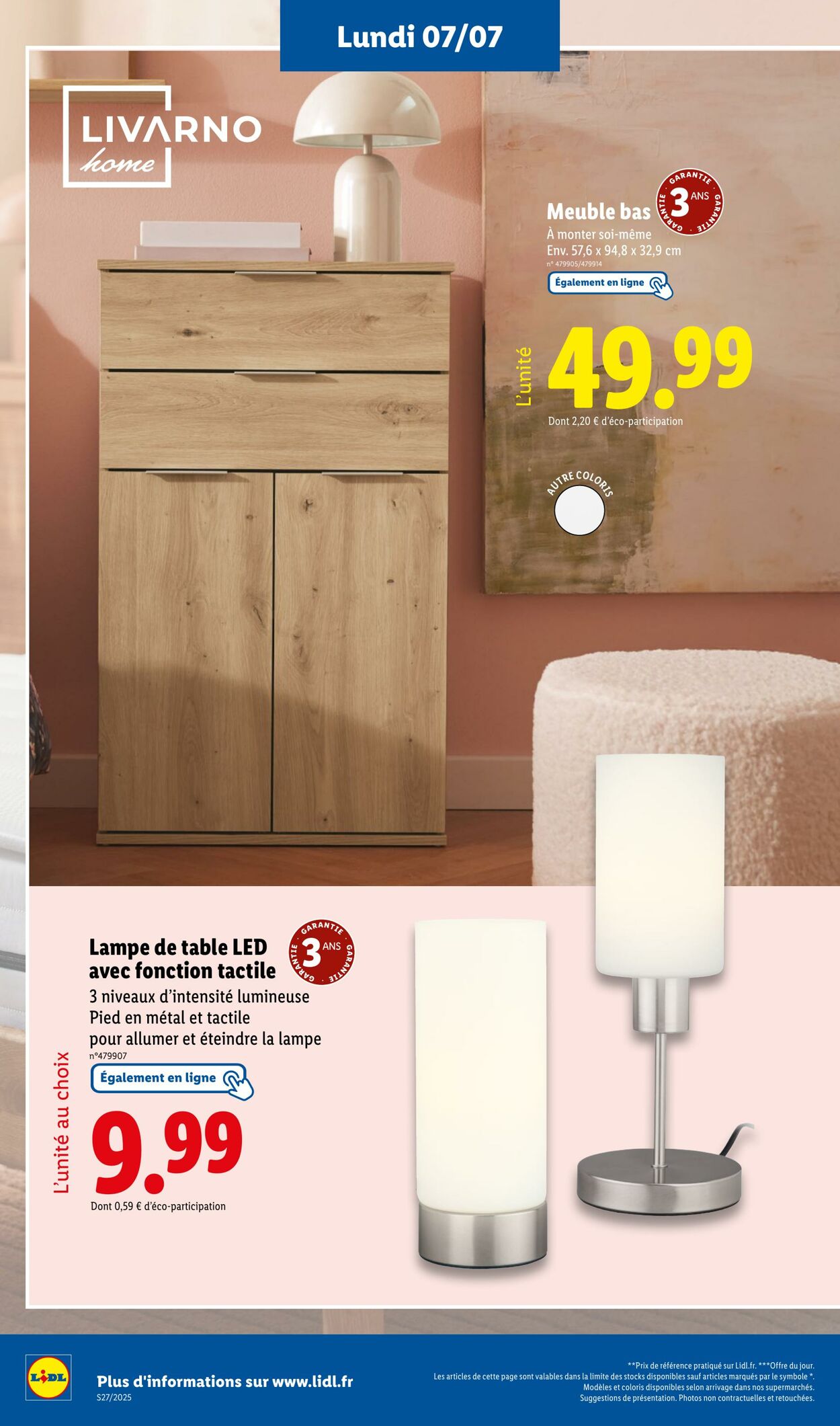 Catalogue Lidl 03.07.2025 - 07.07.2025
