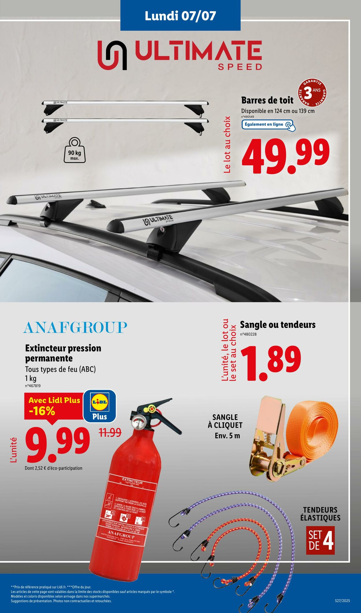 Catalogue Lidl 03.07.2025 - 07.07.2025