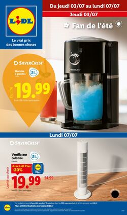 Catalogue Lidl 03.07.2025 - 07.07.2025
