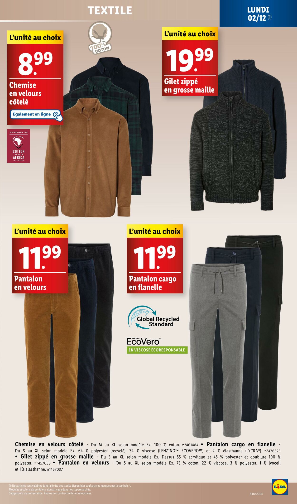 Catalogue Lidl 02.12.2024 - 05.12.2024