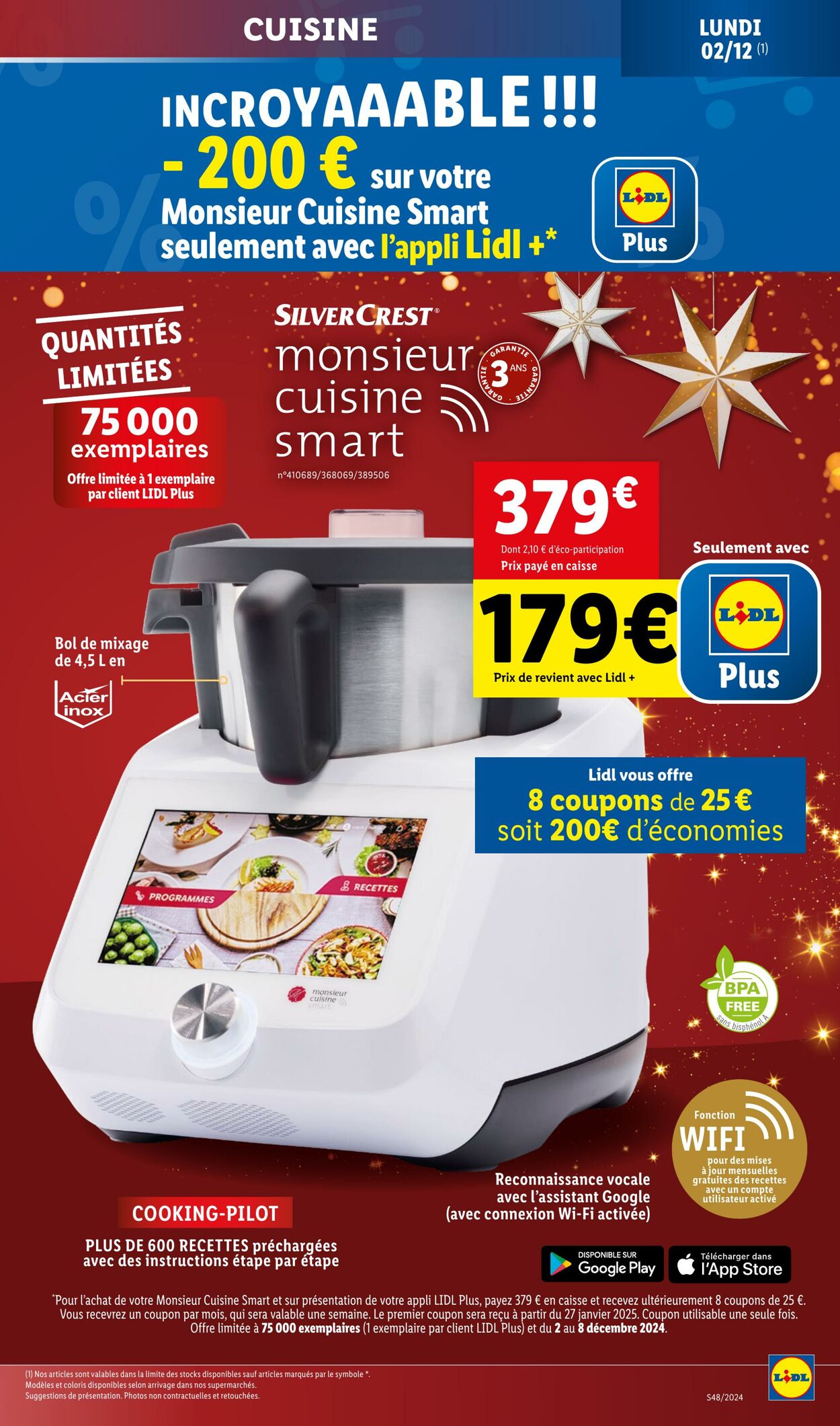 Catalogue Lidl 02.12.2024 - 05.12.2024