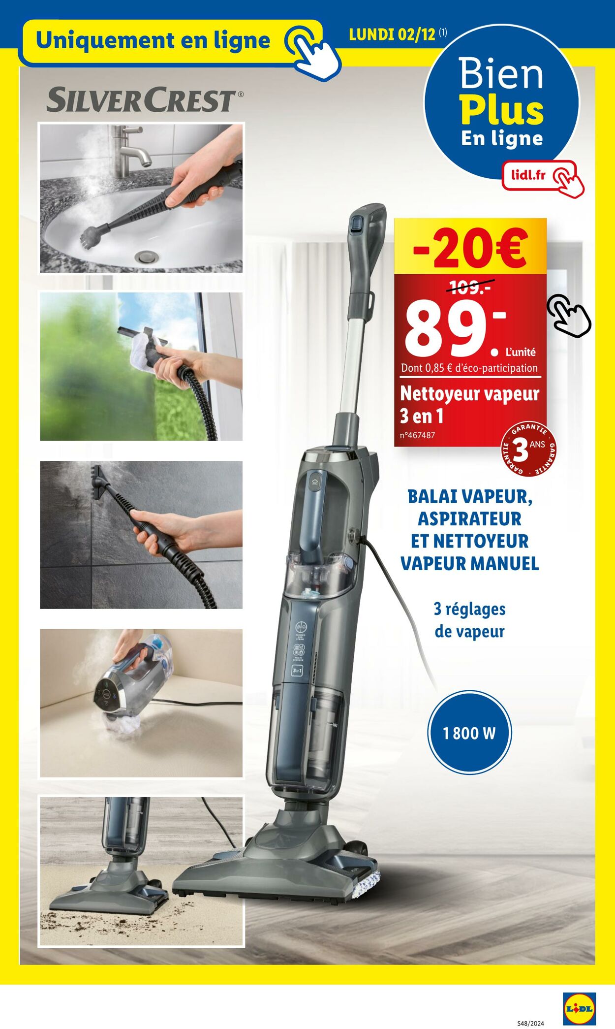 Catalogue Lidl 02.12.2024 - 05.12.2024