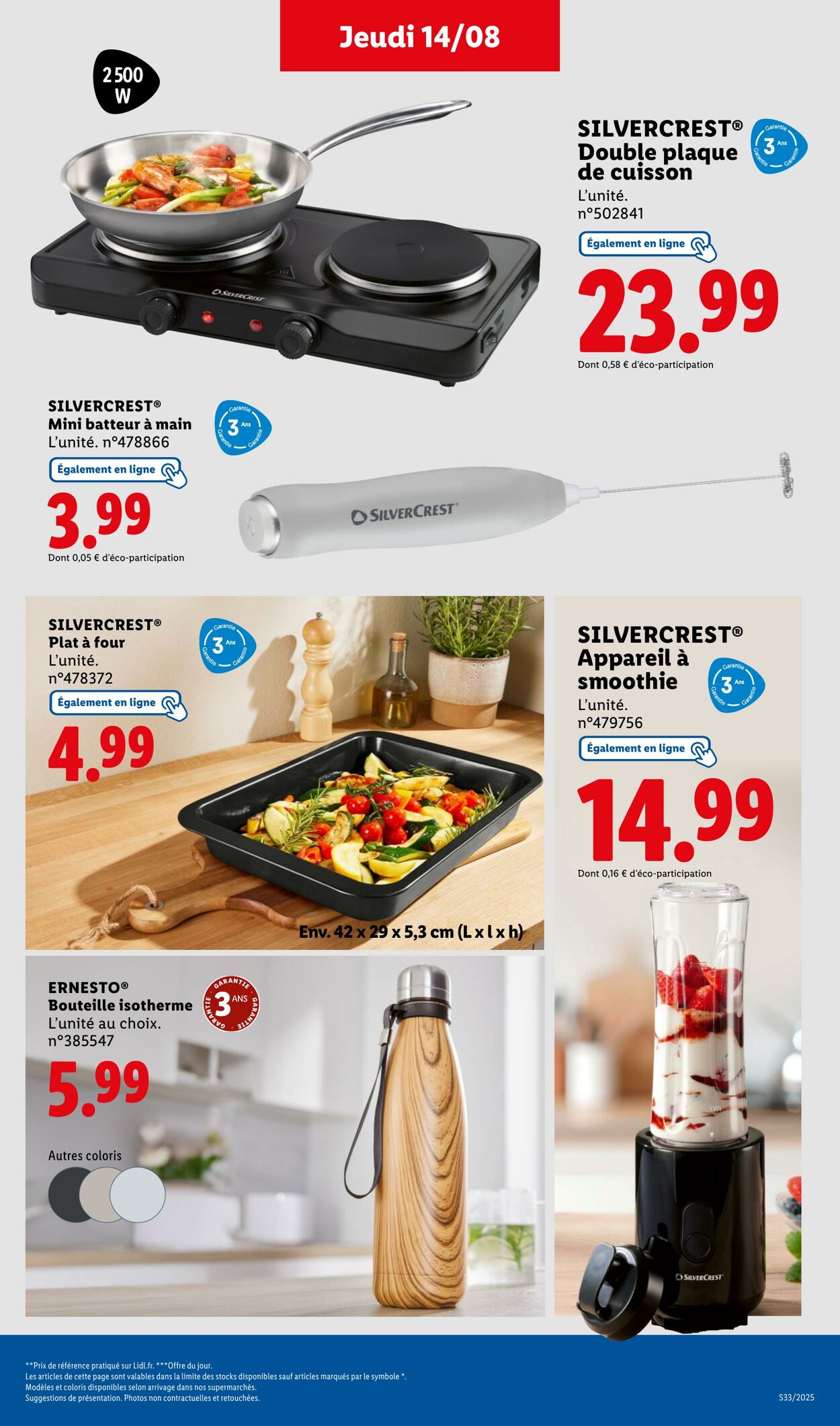 Catalogue Lidl 14.08.2025 - 18.08.2025