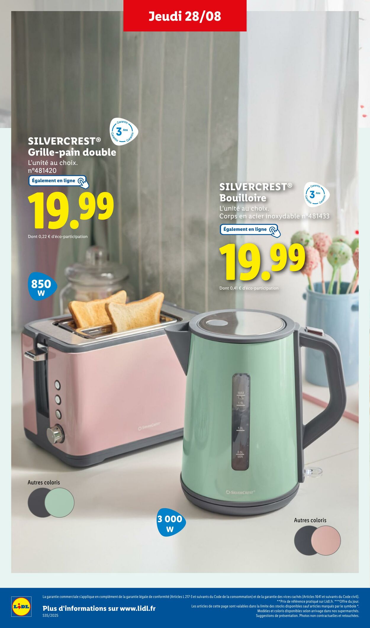 Catalogue Lidl 25.08.2025 - 28.08.2025