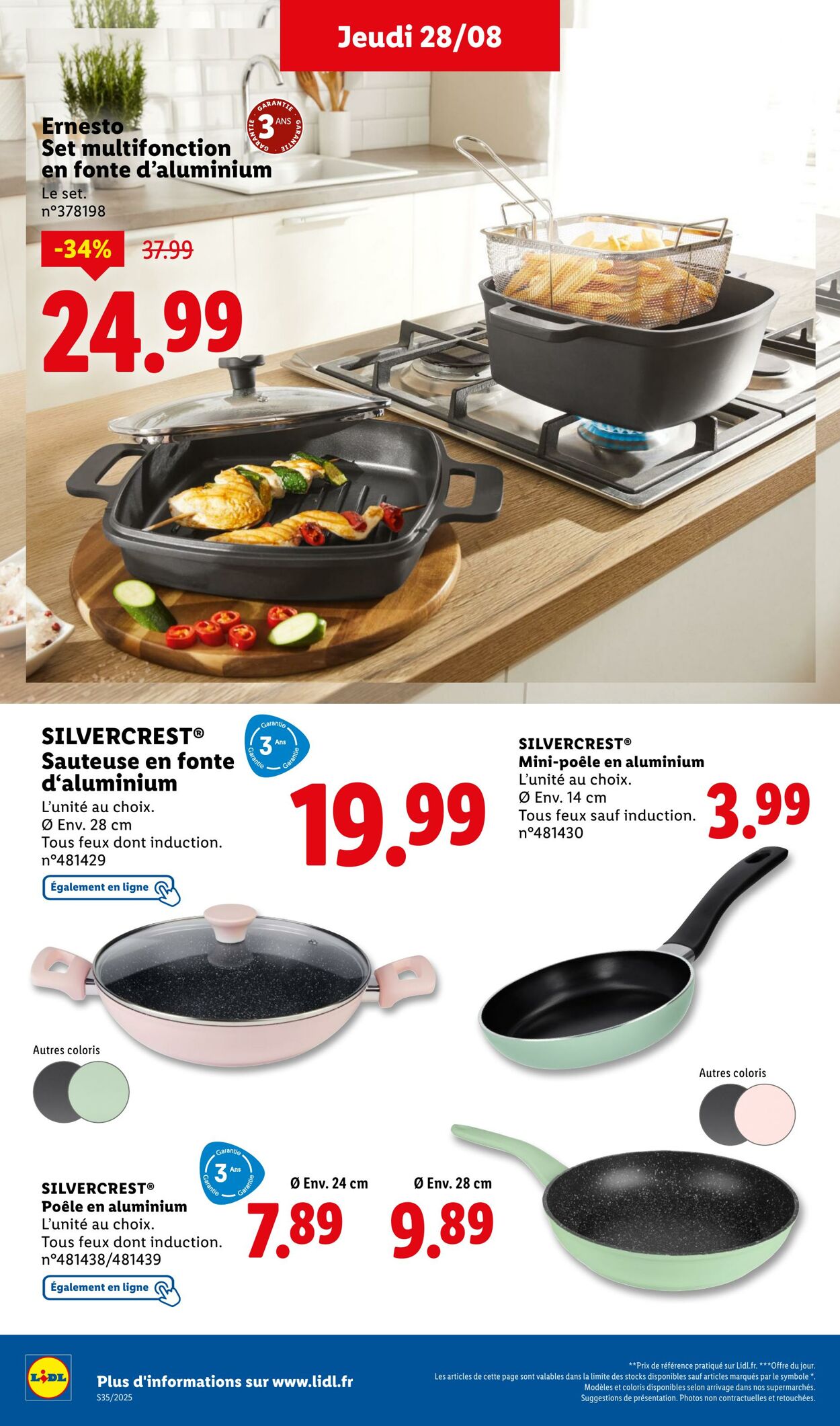 Catalogue Lidl 25.08.2025 - 28.08.2025