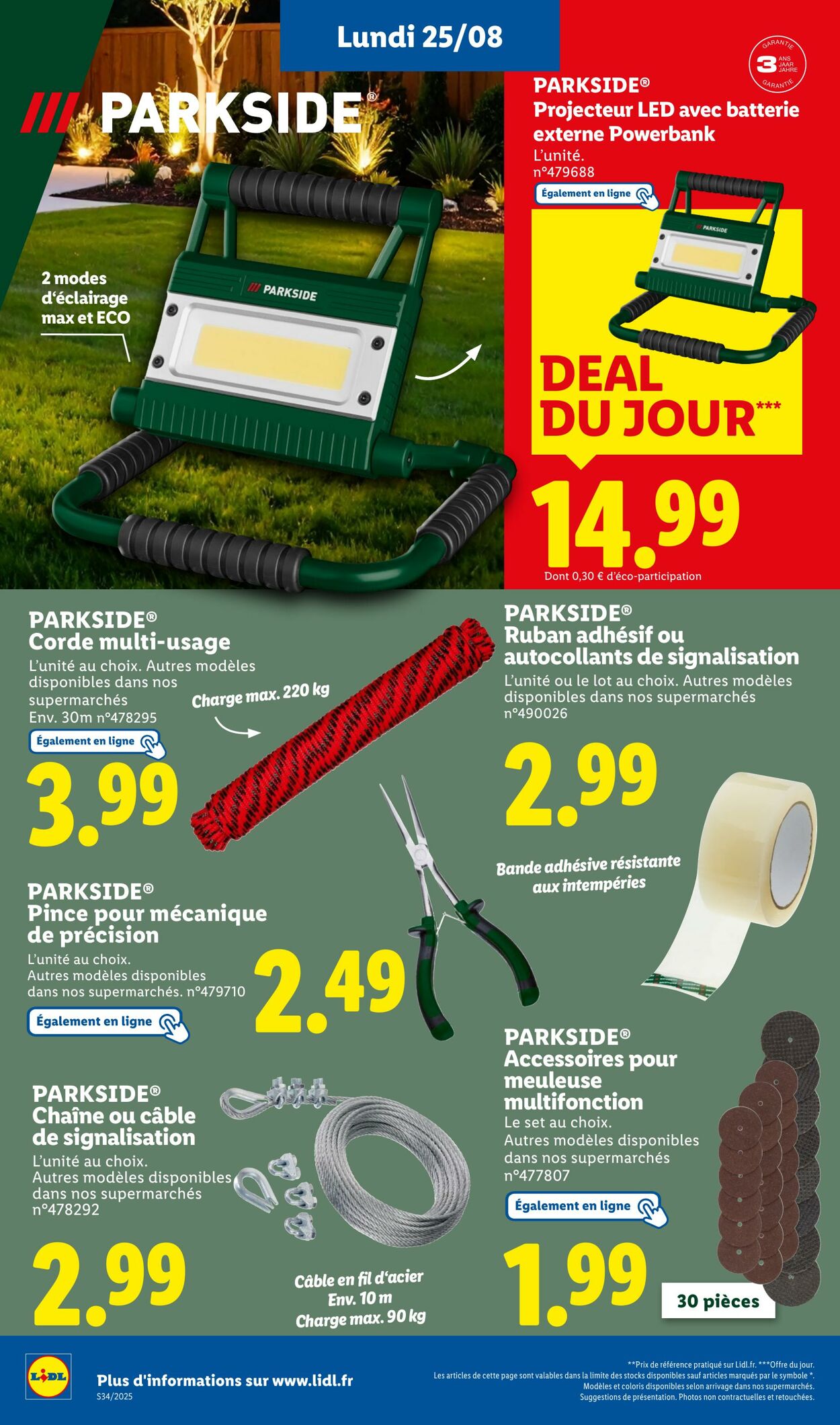 Catalogue Lidl 25.08.2025 - 28.08.2025