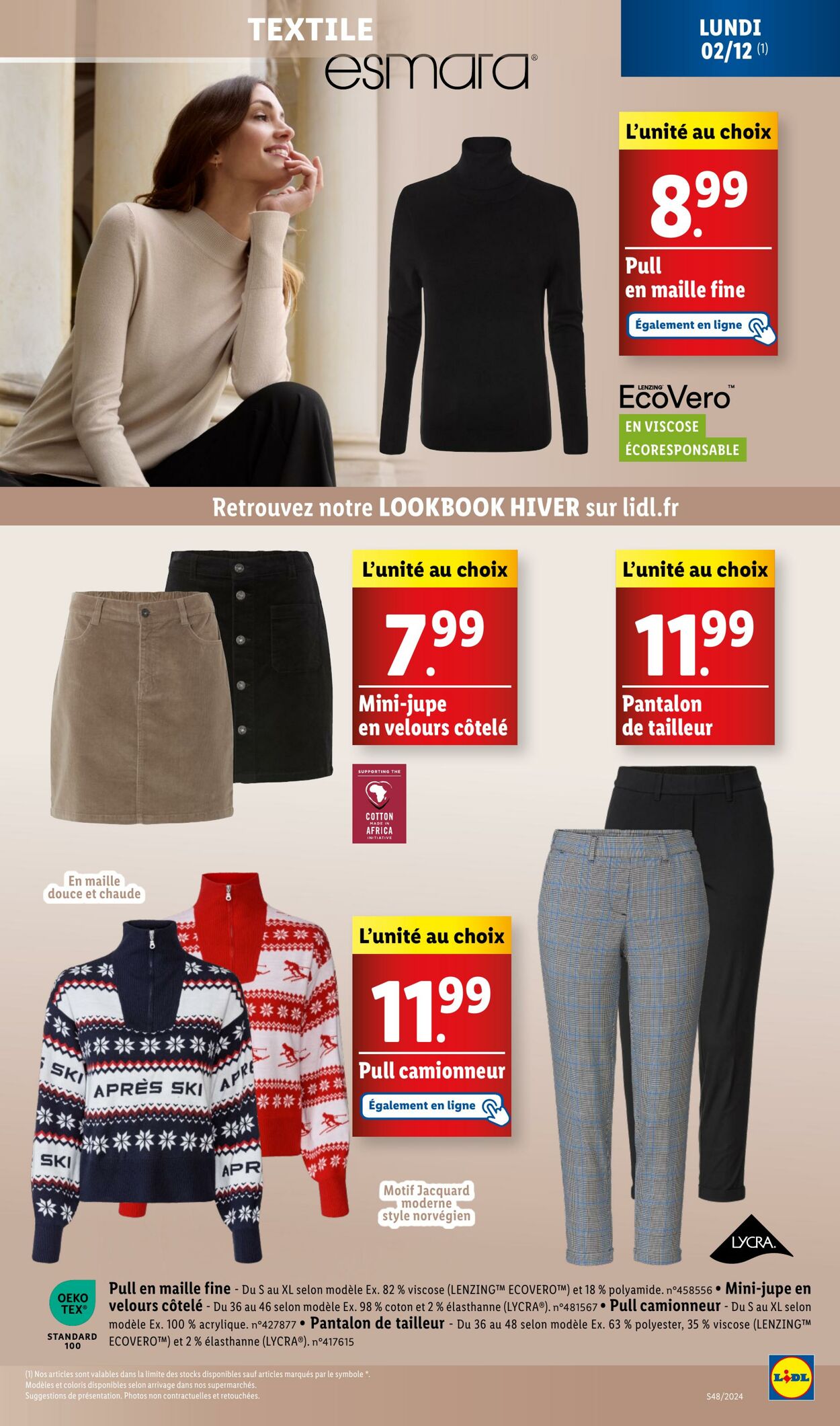 Catalogue Lidl 02.12.2024 - 05.12.2024