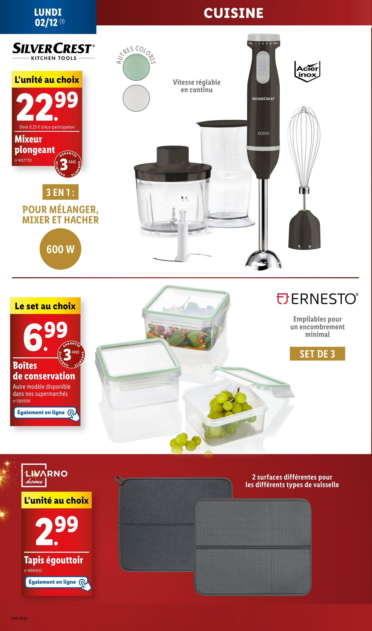 Catalogue Lidl 02.12.2024 - 05.12.2024