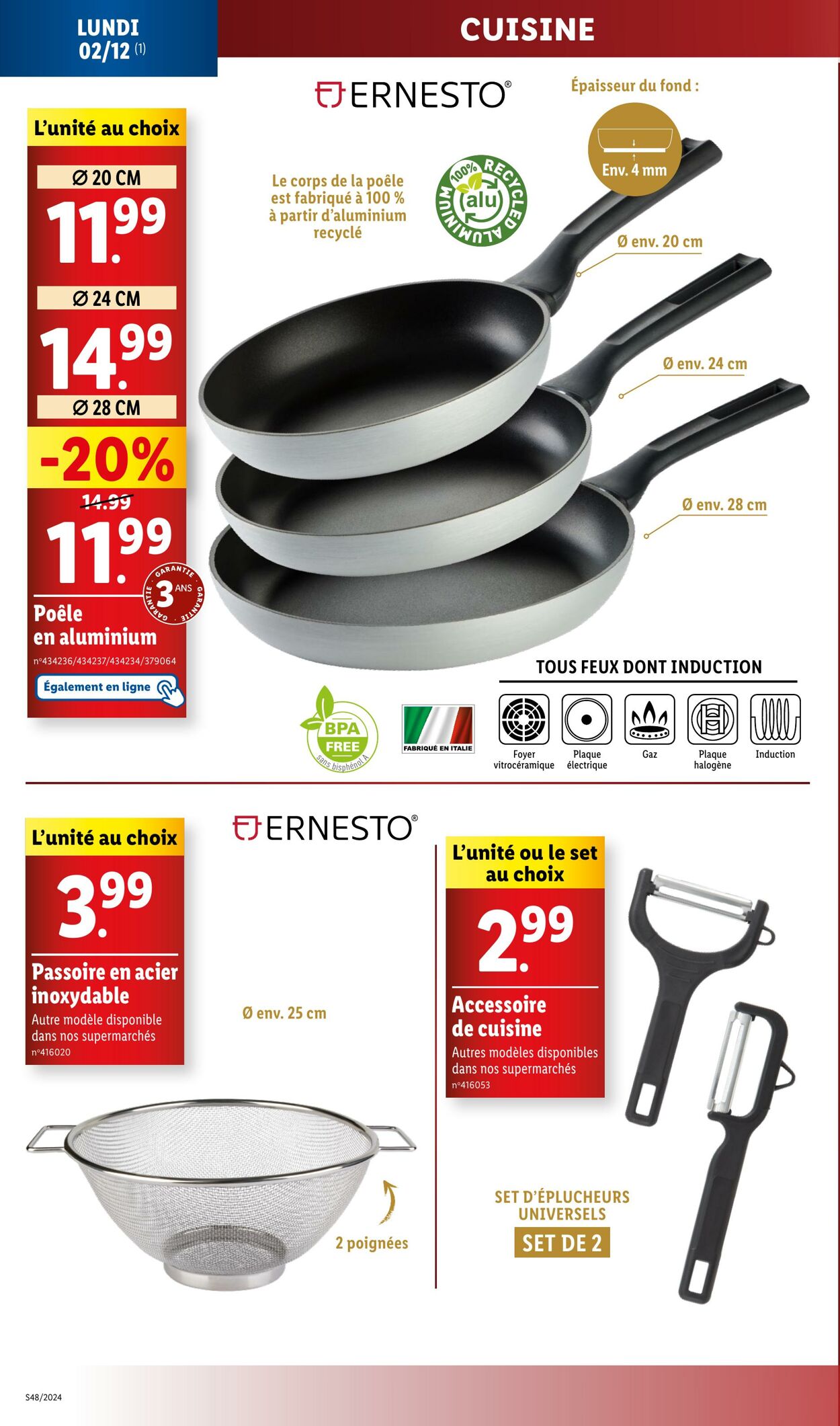 Catalogue Lidl 02.12.2024 - 05.12.2024