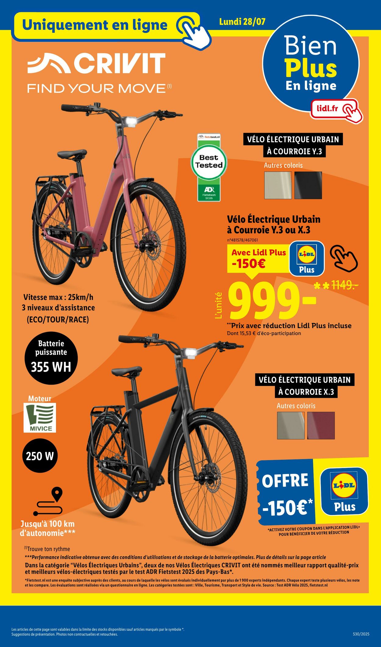 Catalogue Lidl 24.07.2025 - 28.07.2025