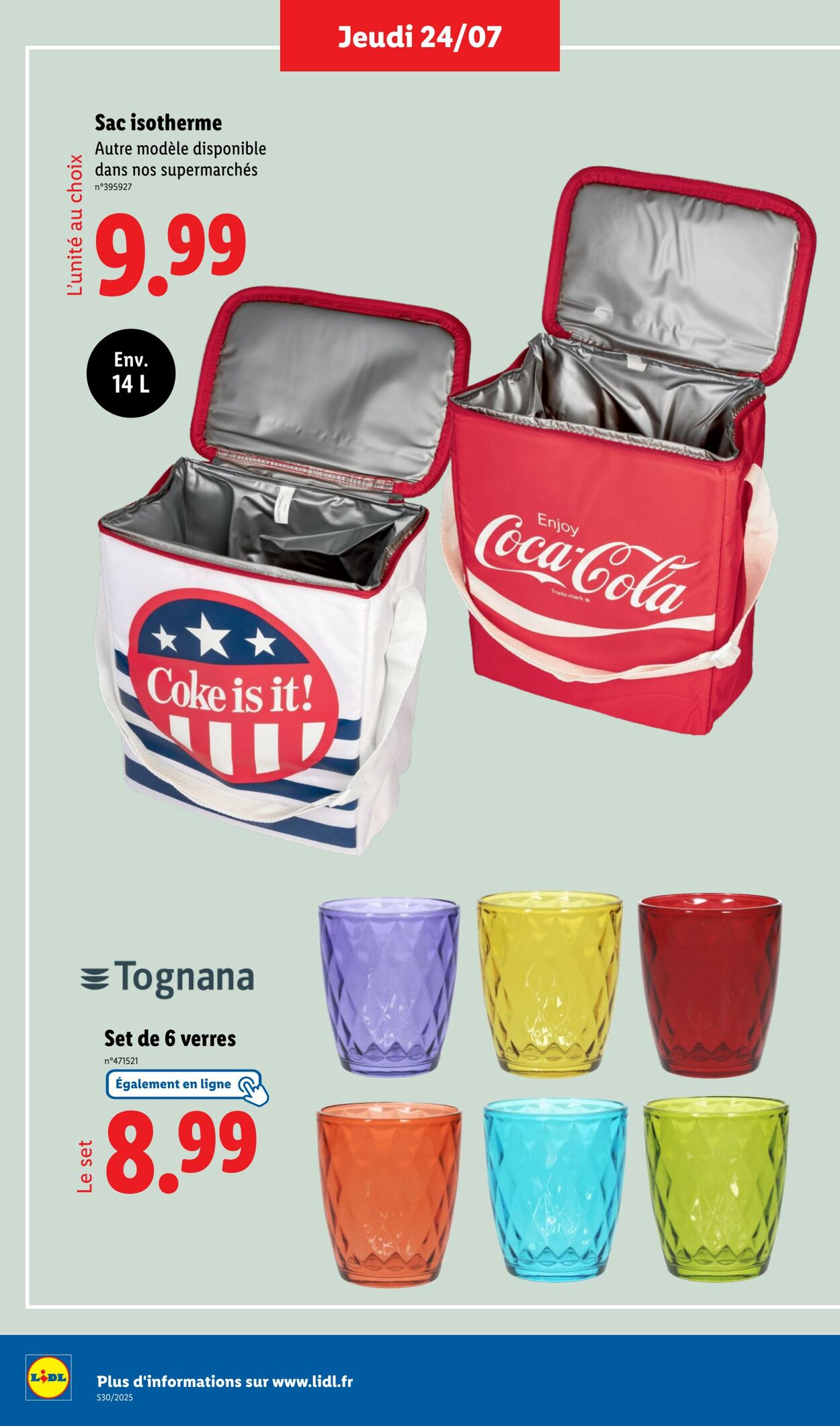 Catalogue Lidl 24.07.2025 - 28.07.2025