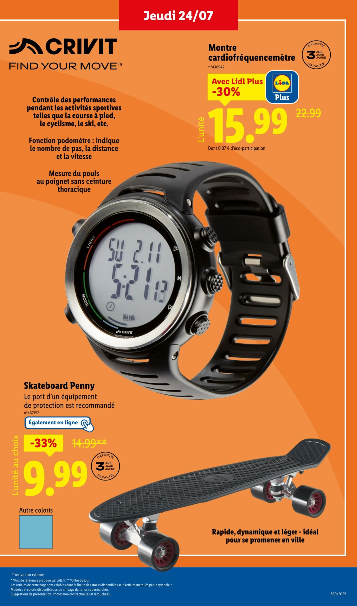 Catalogue Lidl 24.07.2025 - 28.07.2025