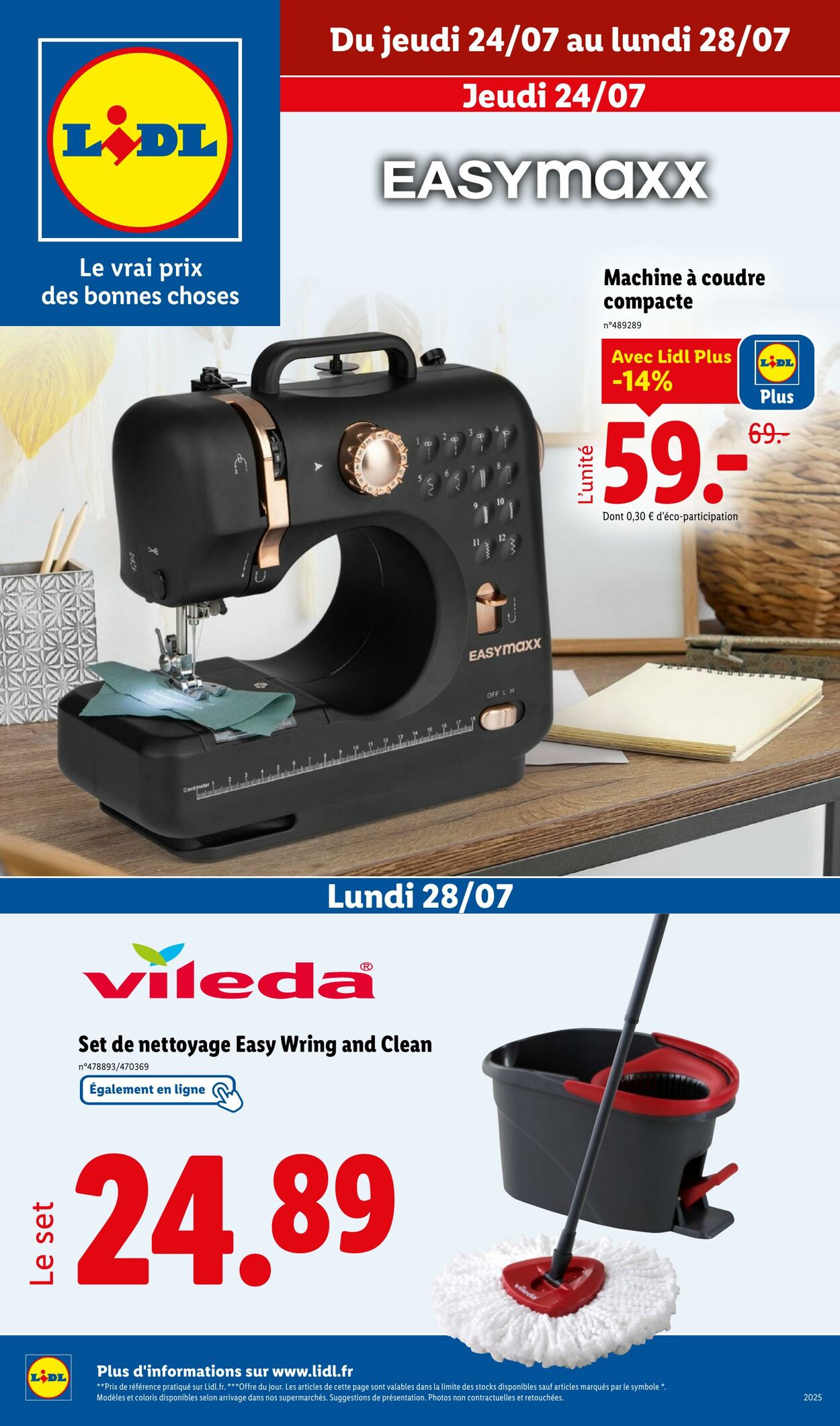 Catalogue Lidl 24.07.2025 - 28.07.2025