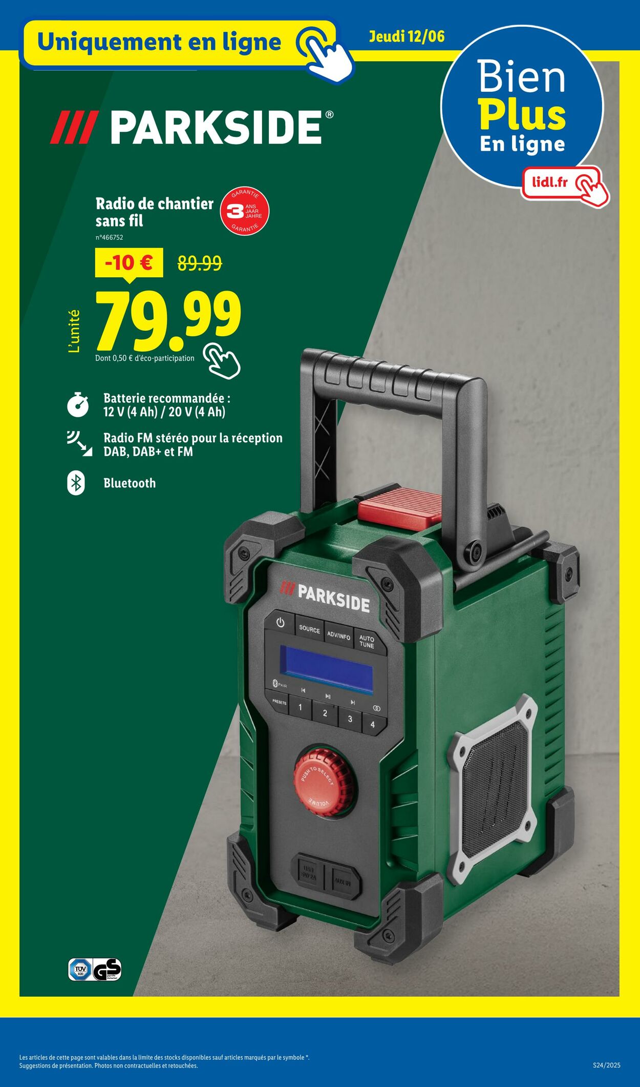 Catalogue Lidl 12.06.2025 - 16.06.2025
