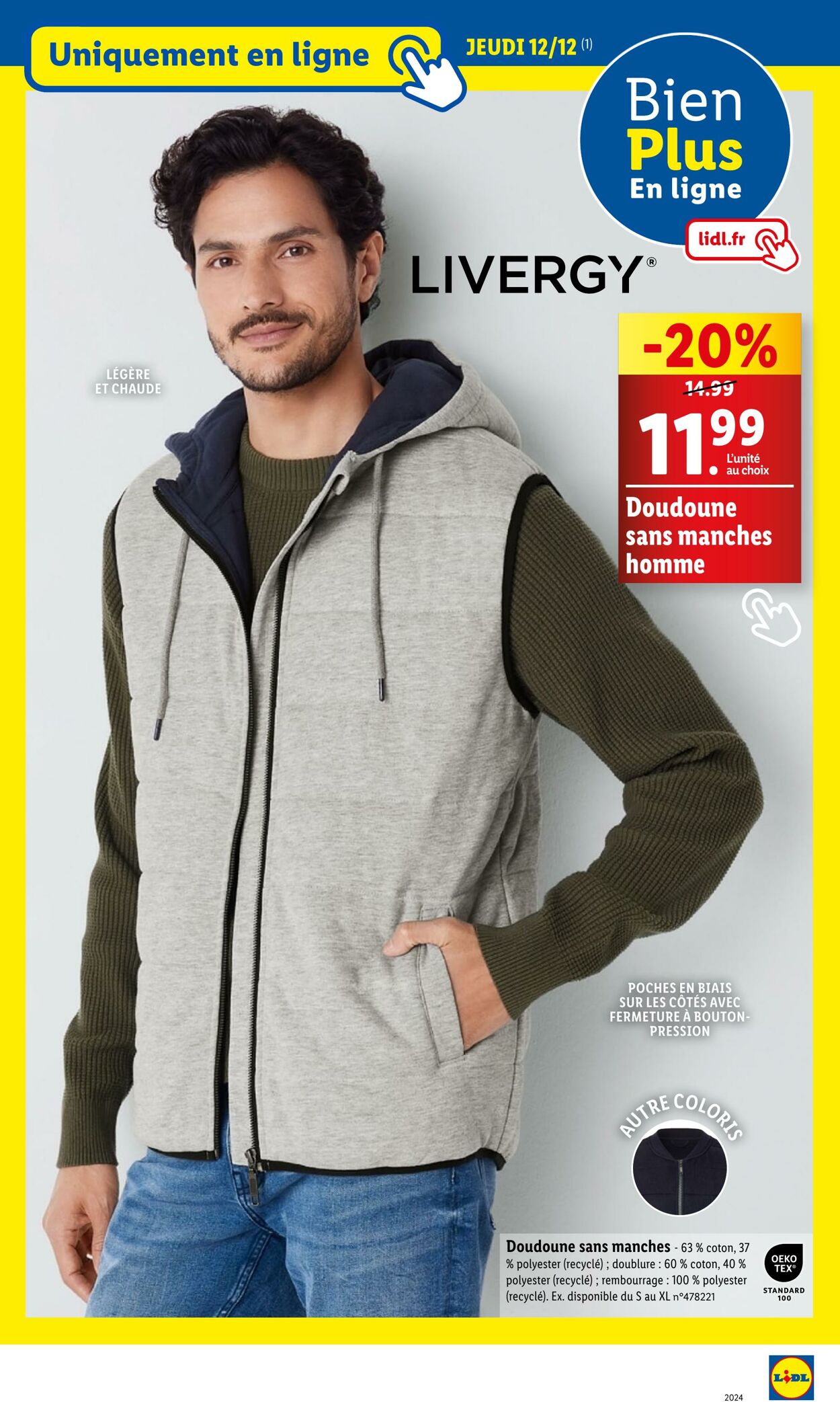 Catalogue Lidl 09.12.2024 - 12.12.2024