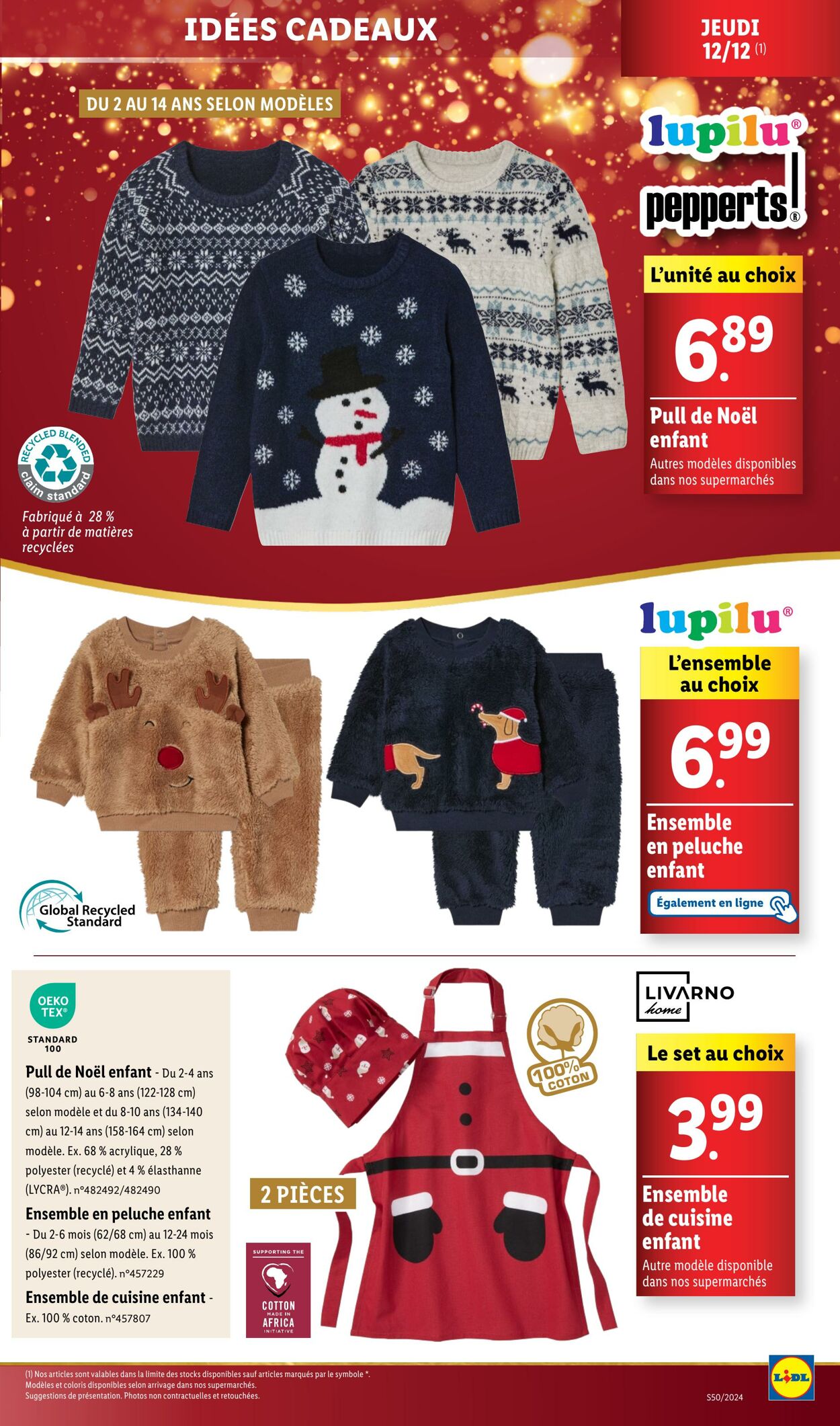 Catalogue Lidl 09.12.2024 - 12.12.2024