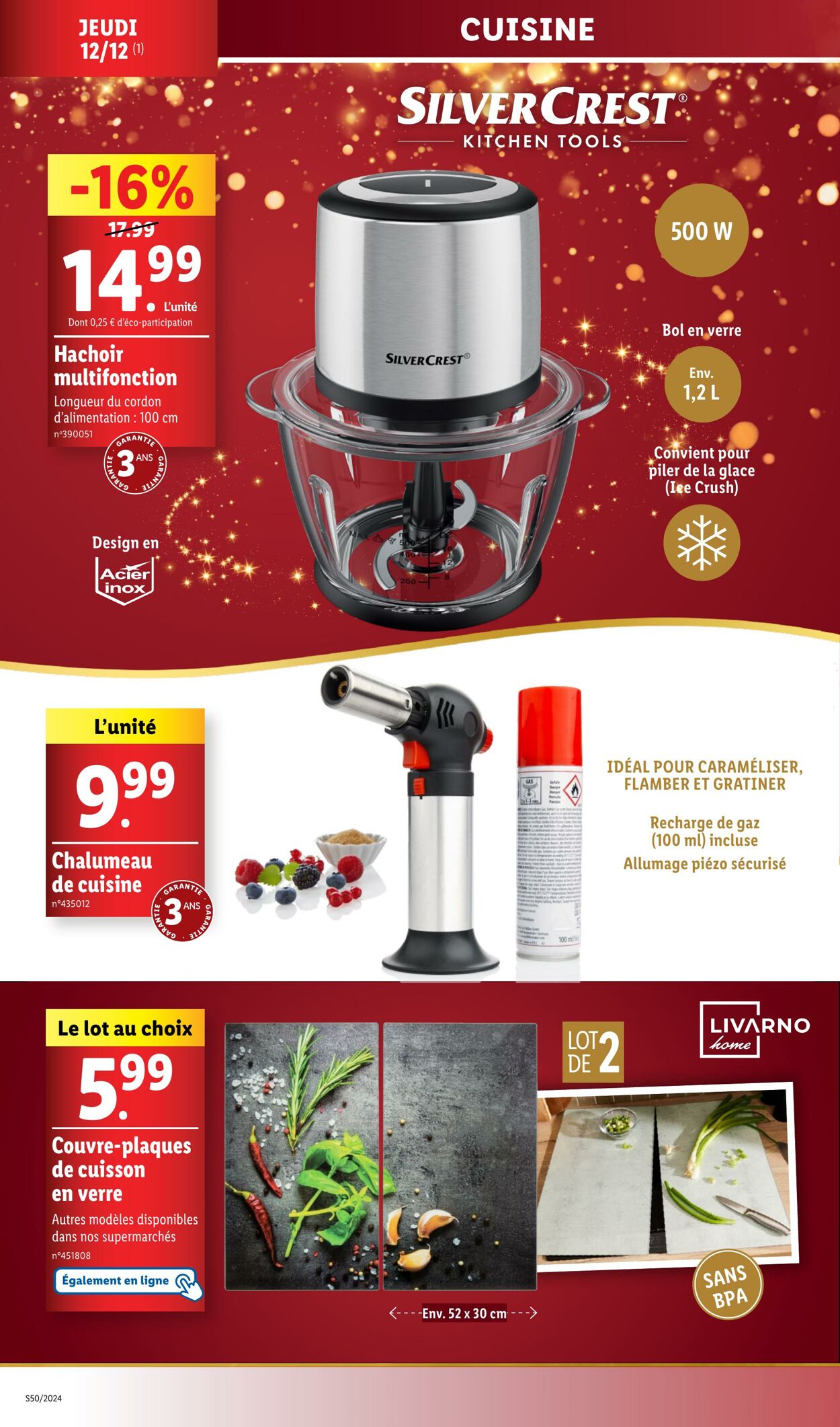 Catalogue Lidl 09.12.2024 - 12.12.2024