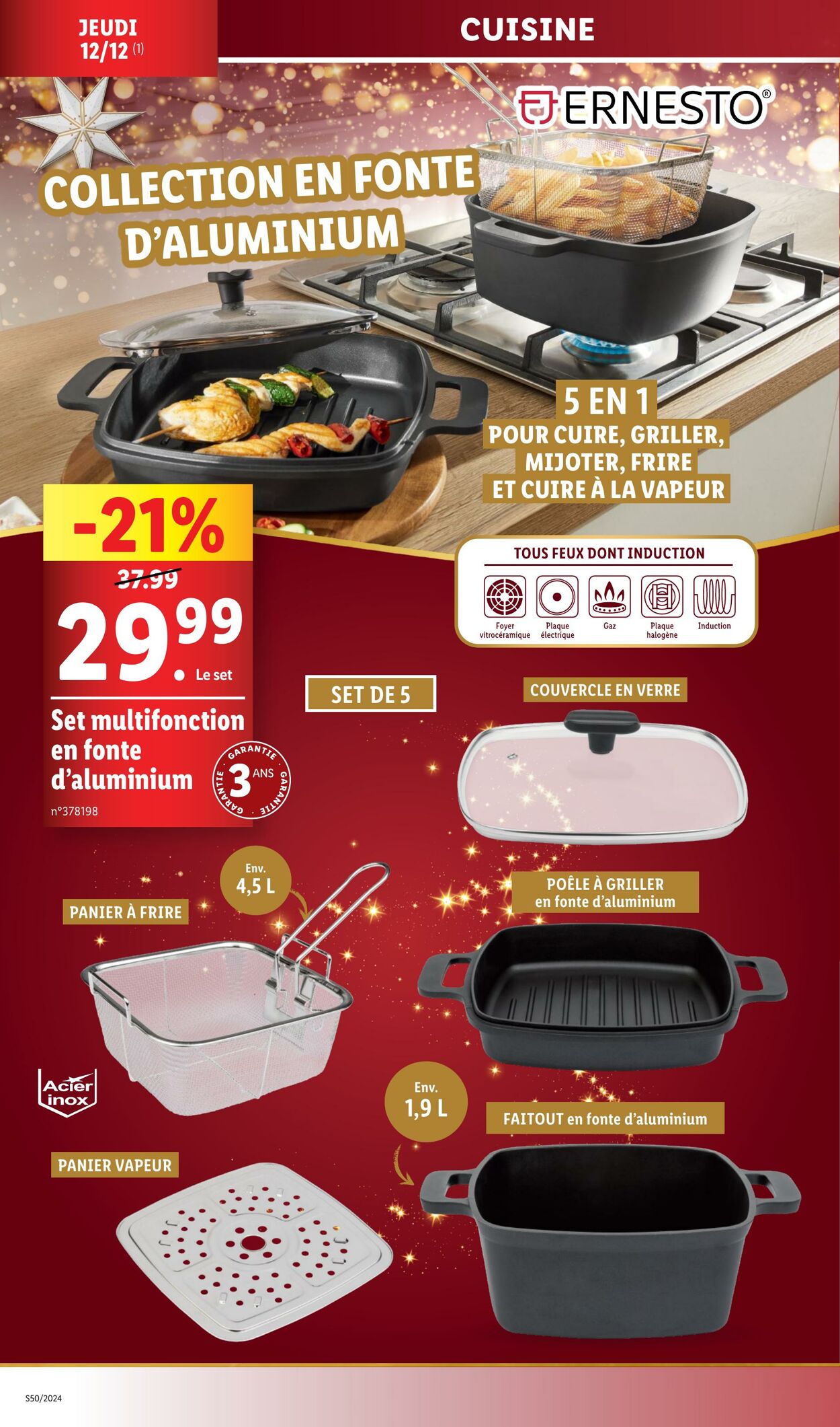 Catalogue Lidl 09.12.2024 - 12.12.2024