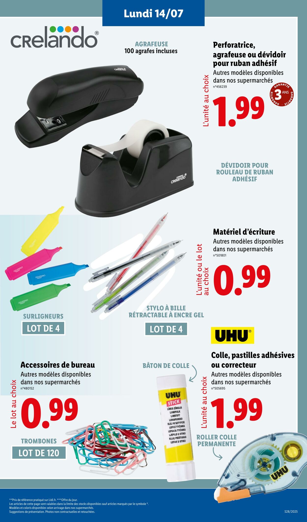 Catalogue Lidl 14.07.2025 - 17.07.2025